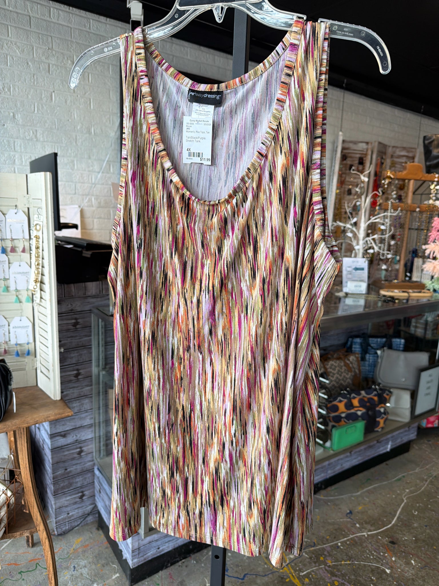 JMS Plus Tops Size 4X Blouse