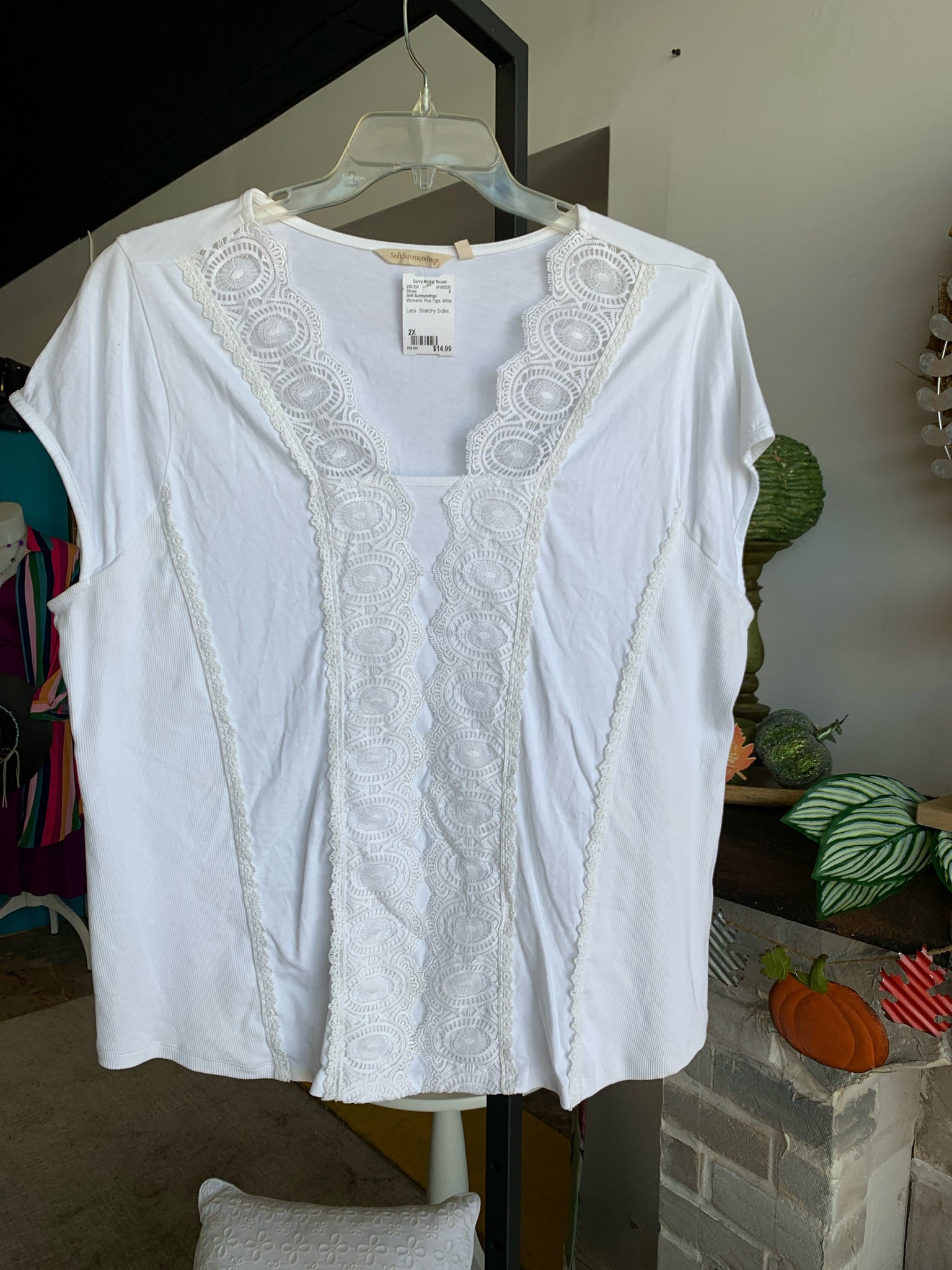 Soft Surroundings Plus Tops Size 2X Blouse
