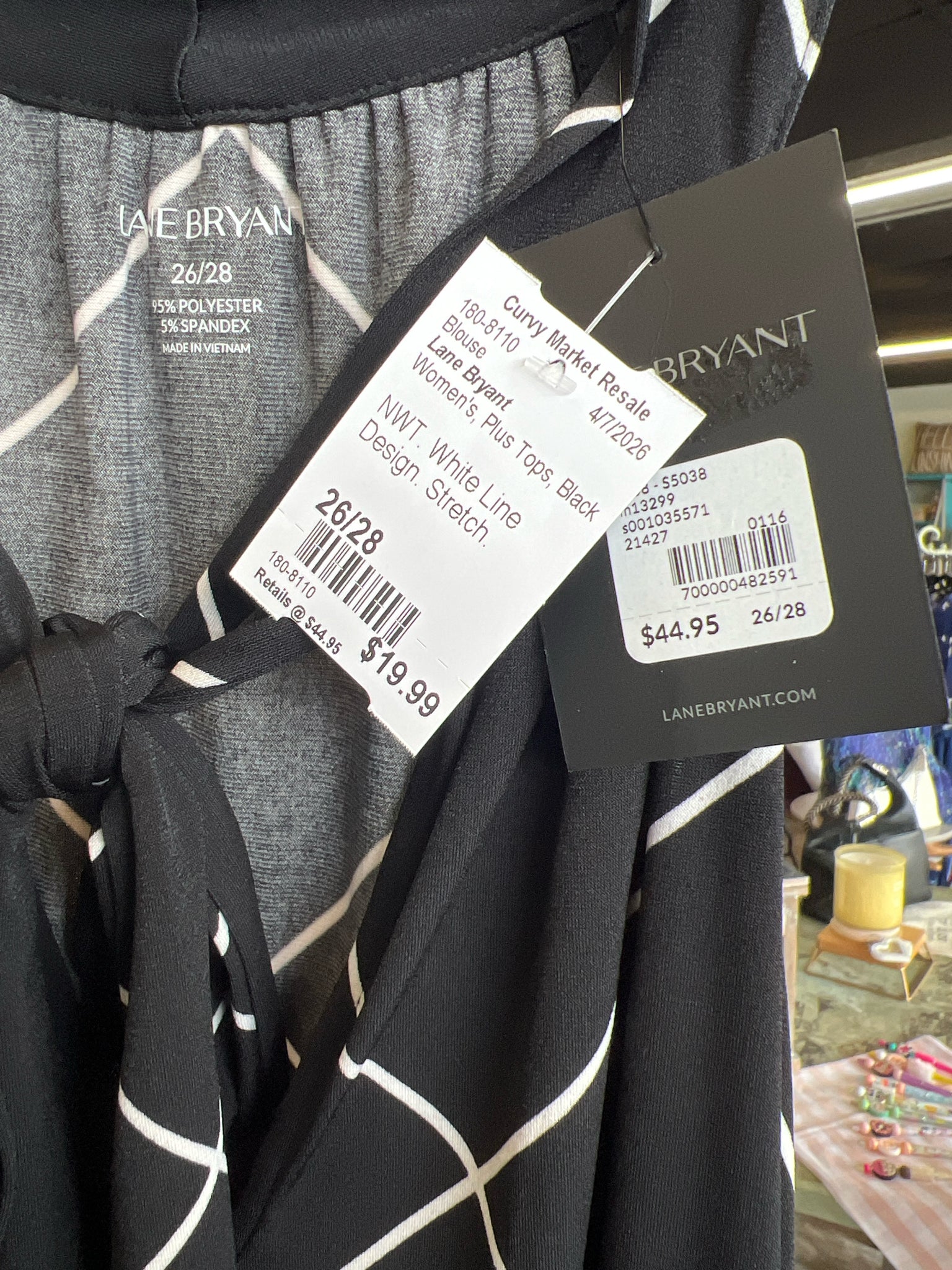 Lane Bryant Plus Tops Size 26/28 Blouse