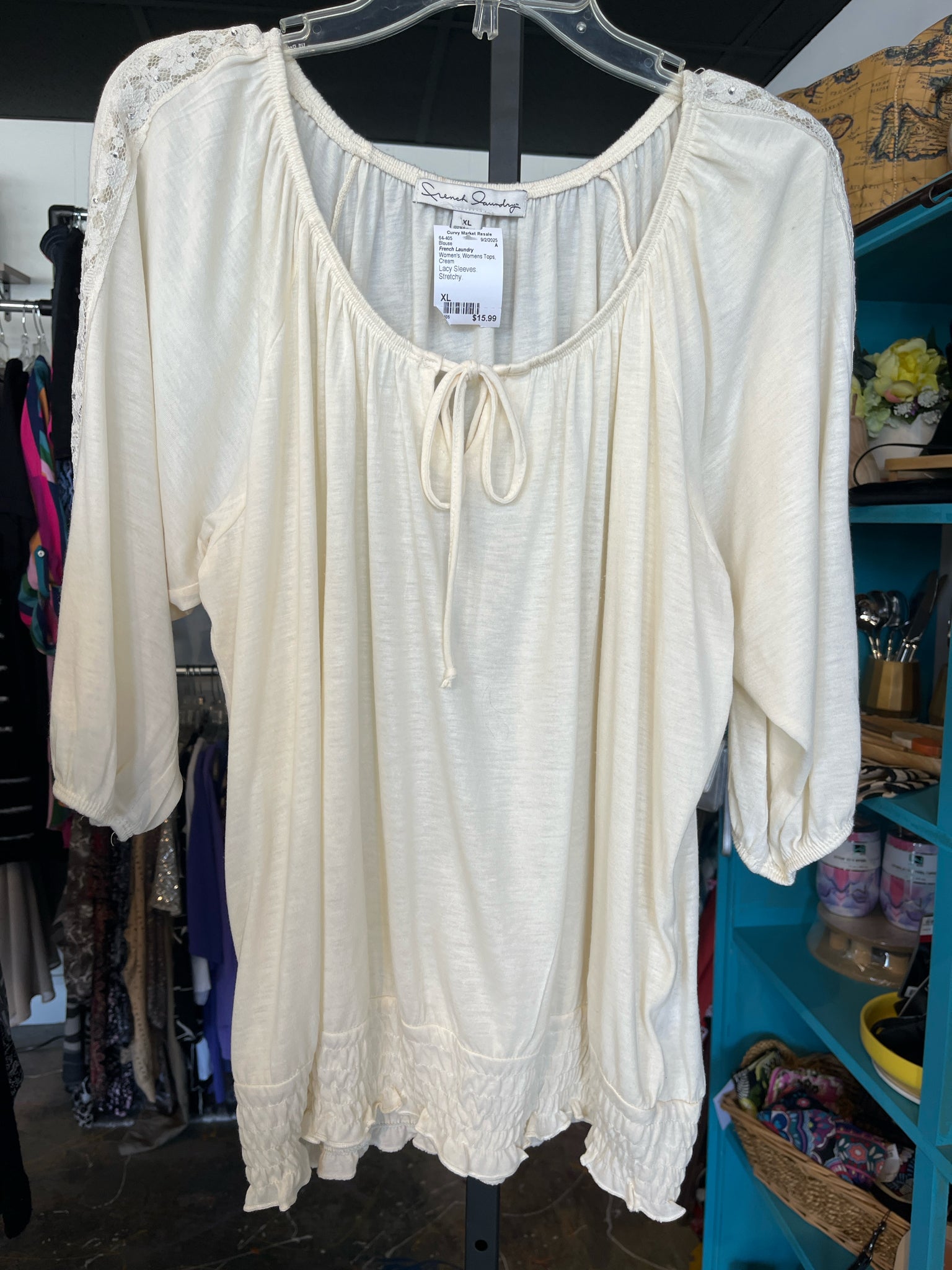 French Laundry Womens Tops Size XL Blouse