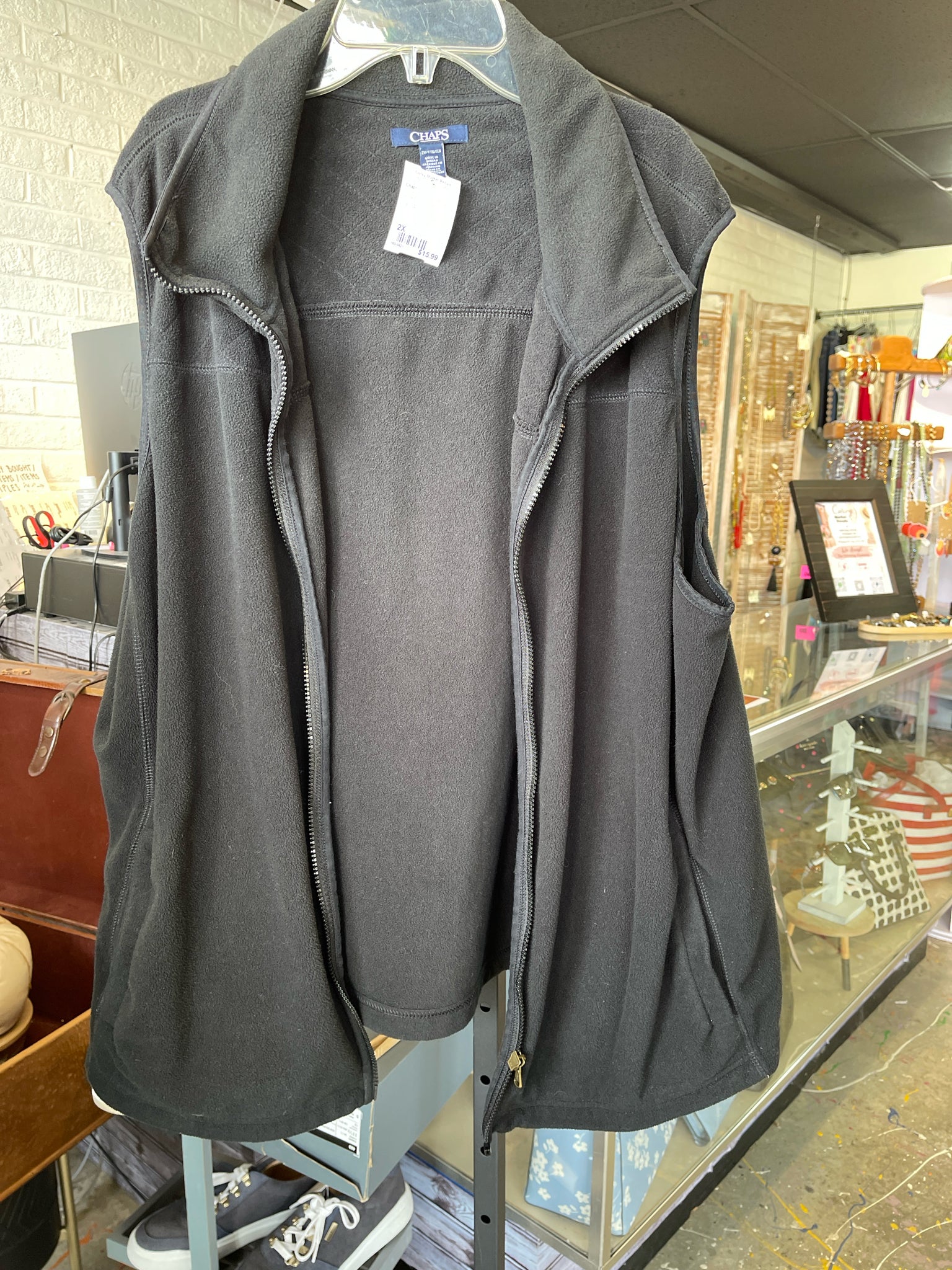 Chaps Plus Outerwear Size 2X Vest