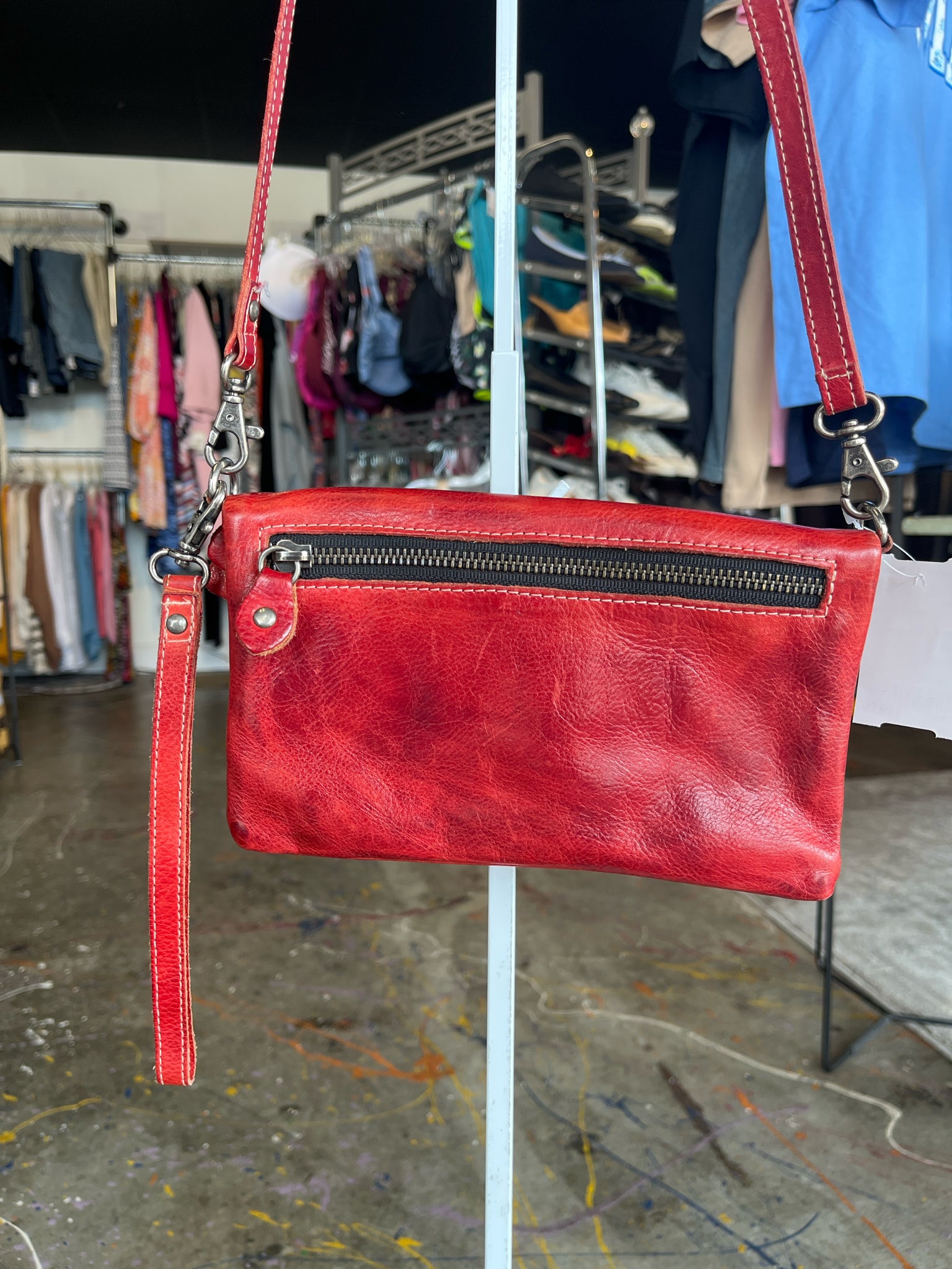 Bed Stu Red Purse