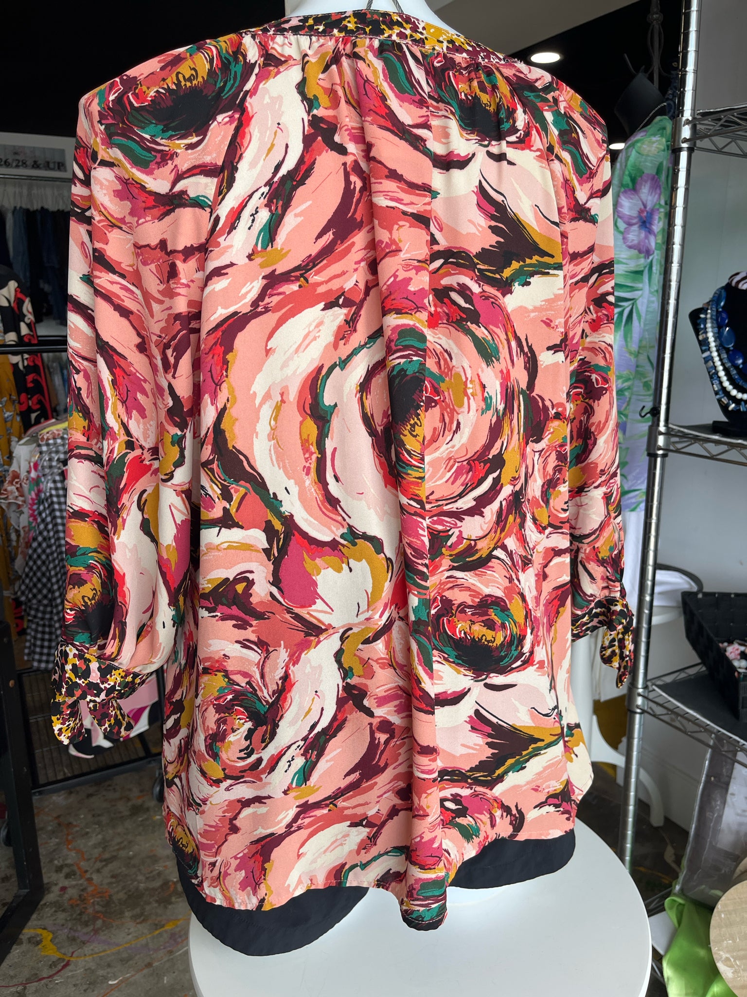 Fig and Flowers Plus Tops Size 2X Blouse