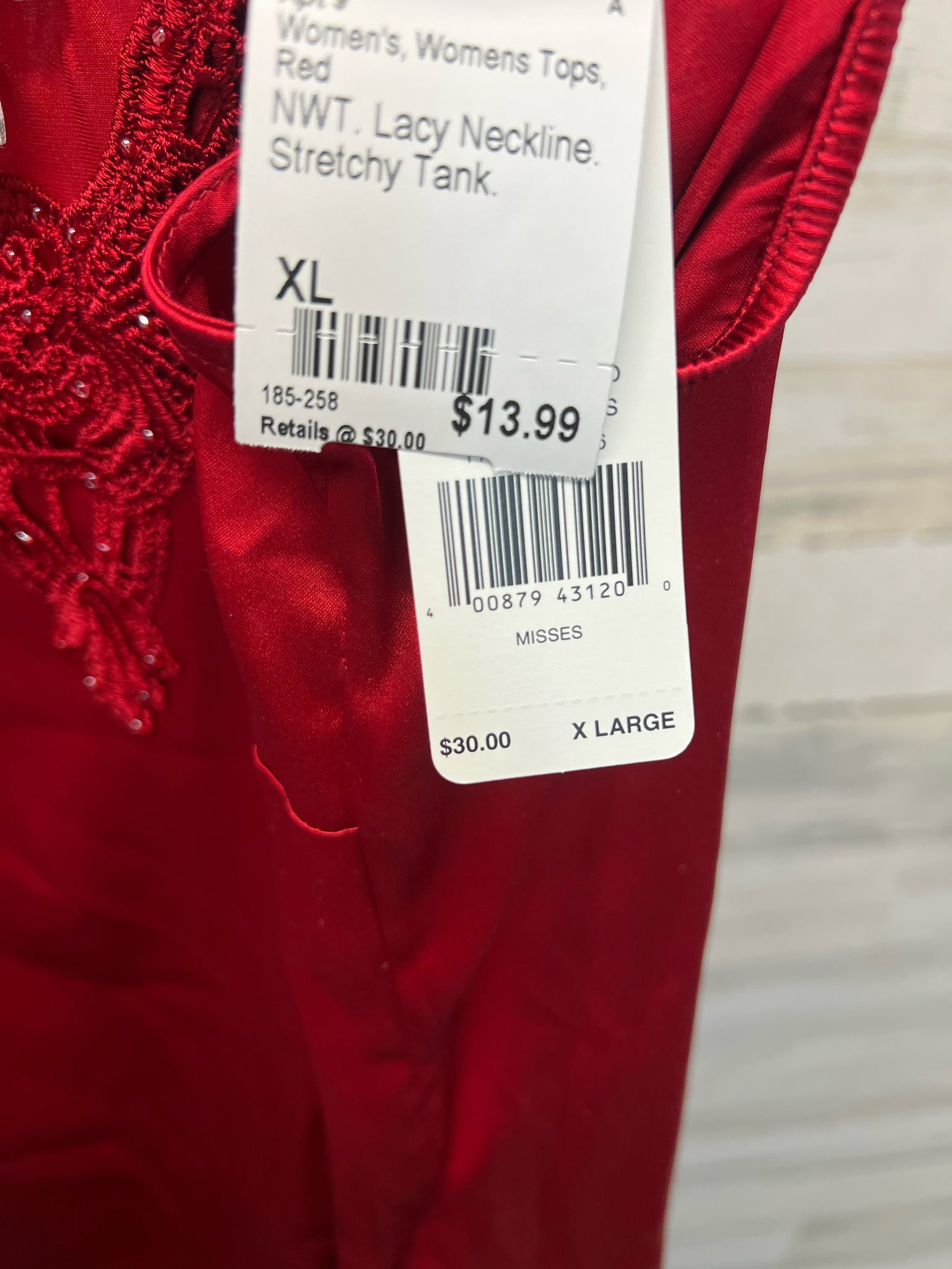 Apt 9 Womens Tops Size XL Blouse