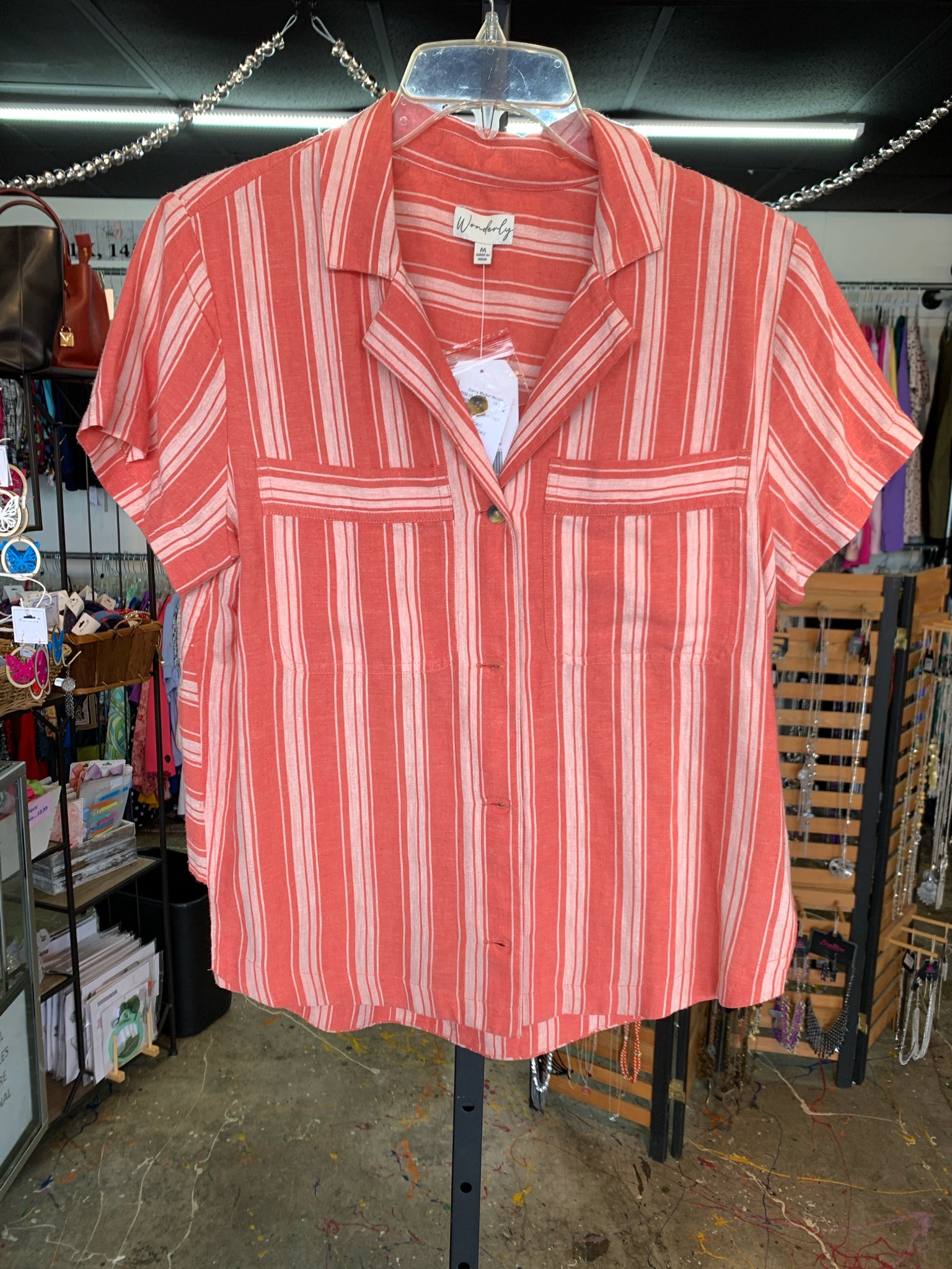 WONDERLY Womens Tops Size M Blouse