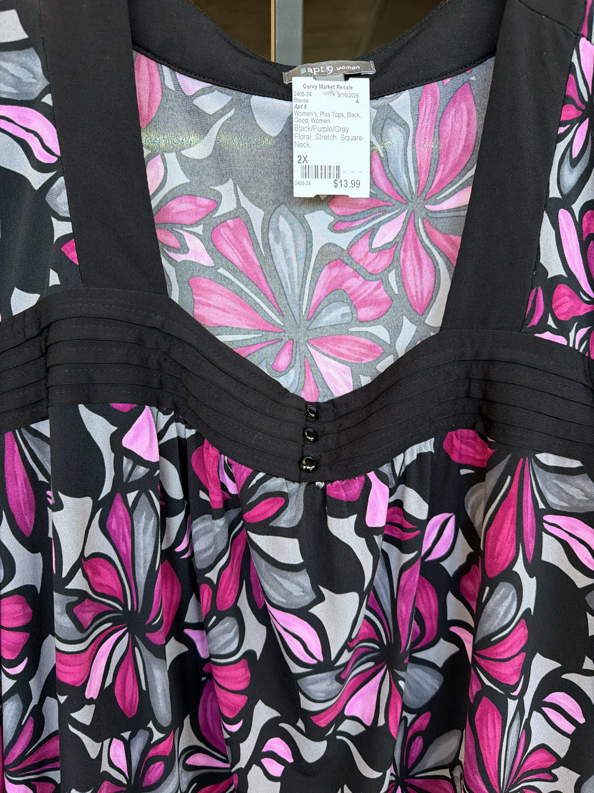 Apt 9 Plus Tops Size 2X Blouse