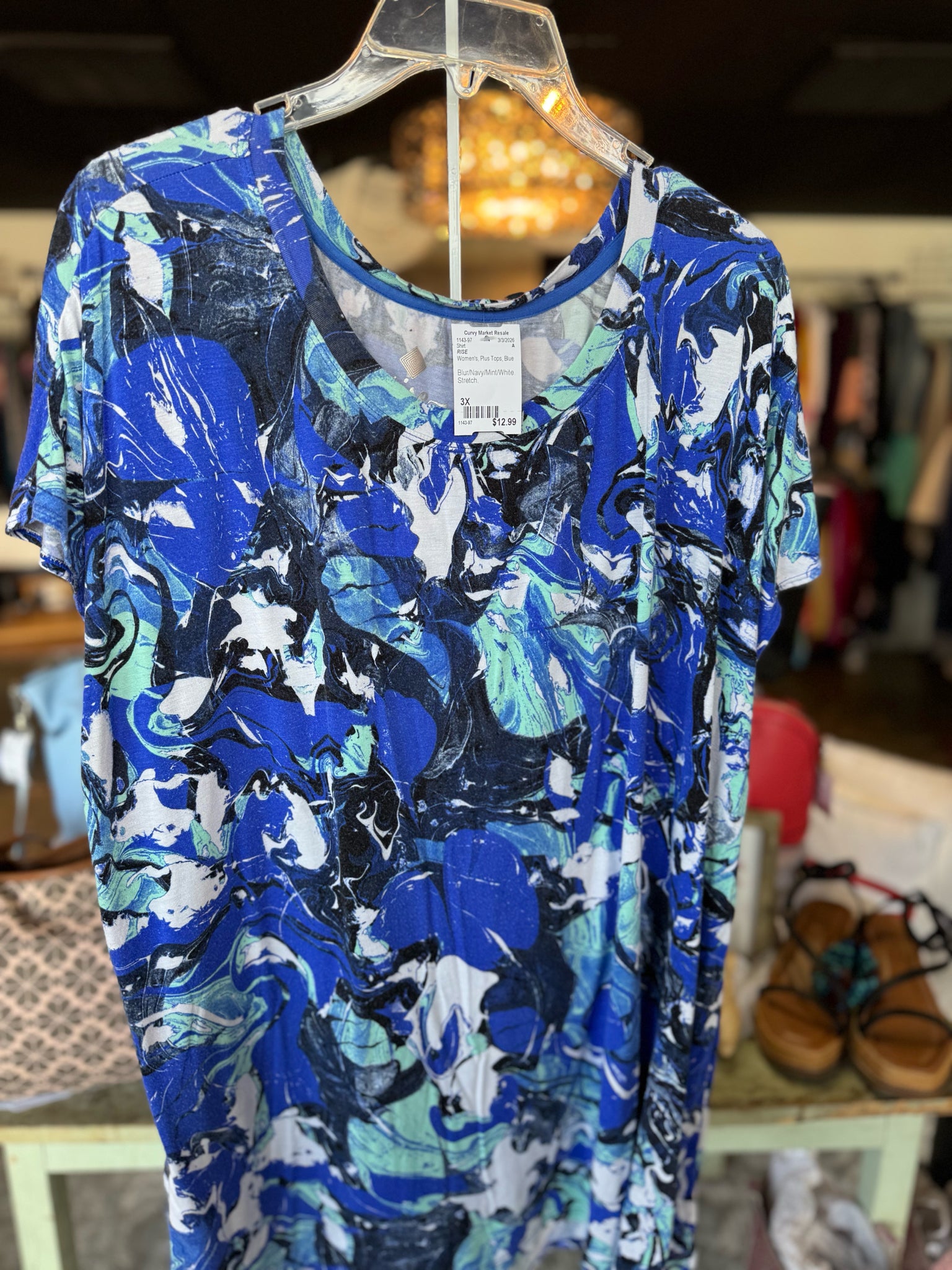 RISE Plus Tops Size 3X Shirt