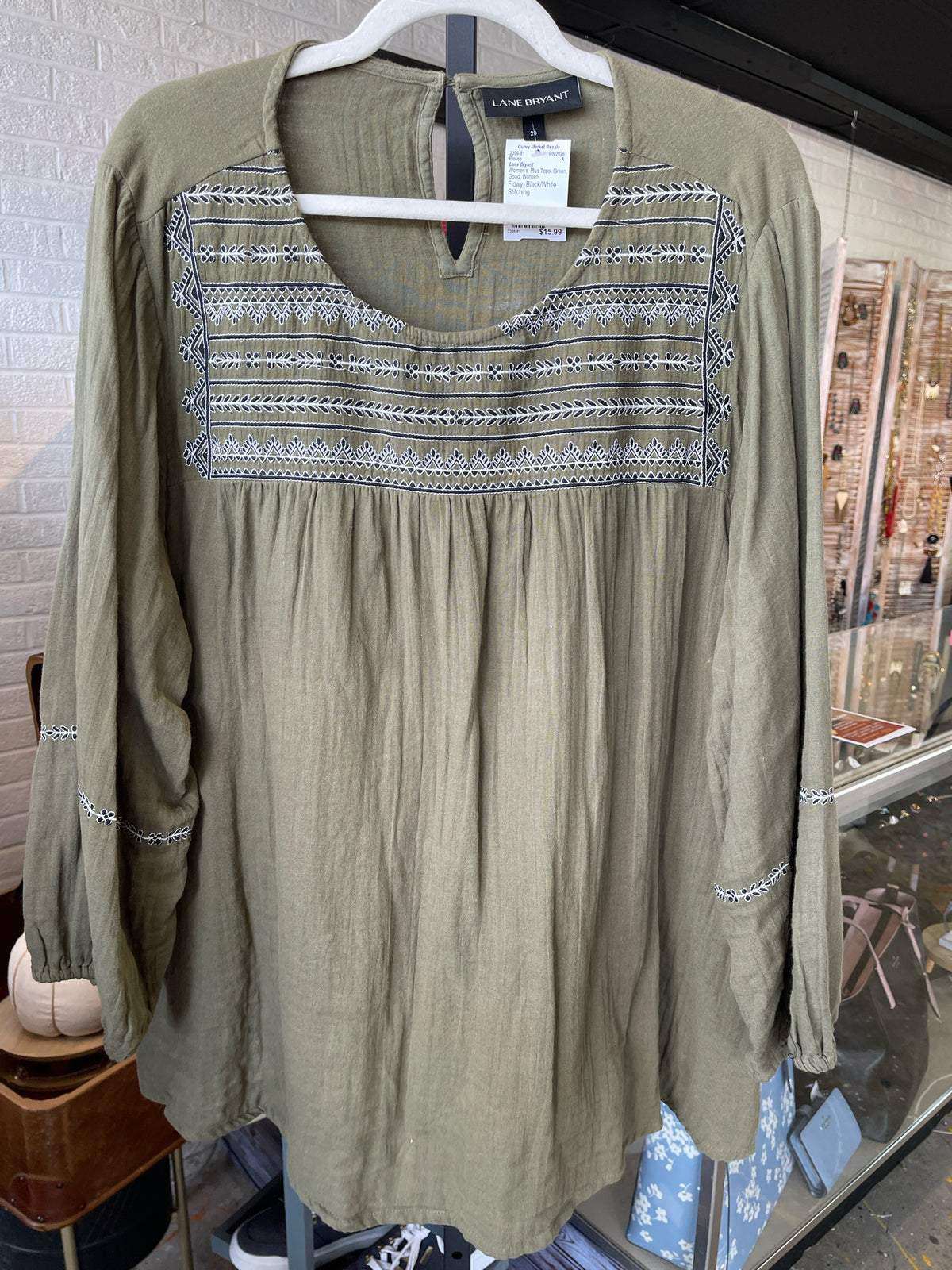 Lane Bryant Plus Tops Size 20 Blouse