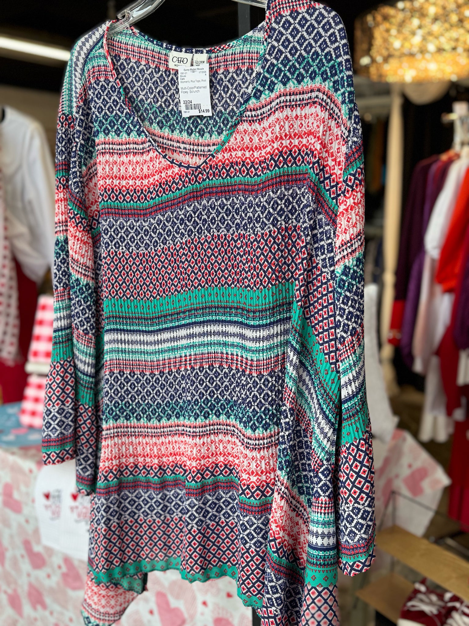 Cato Plus Tops Size 22/24 Blouse