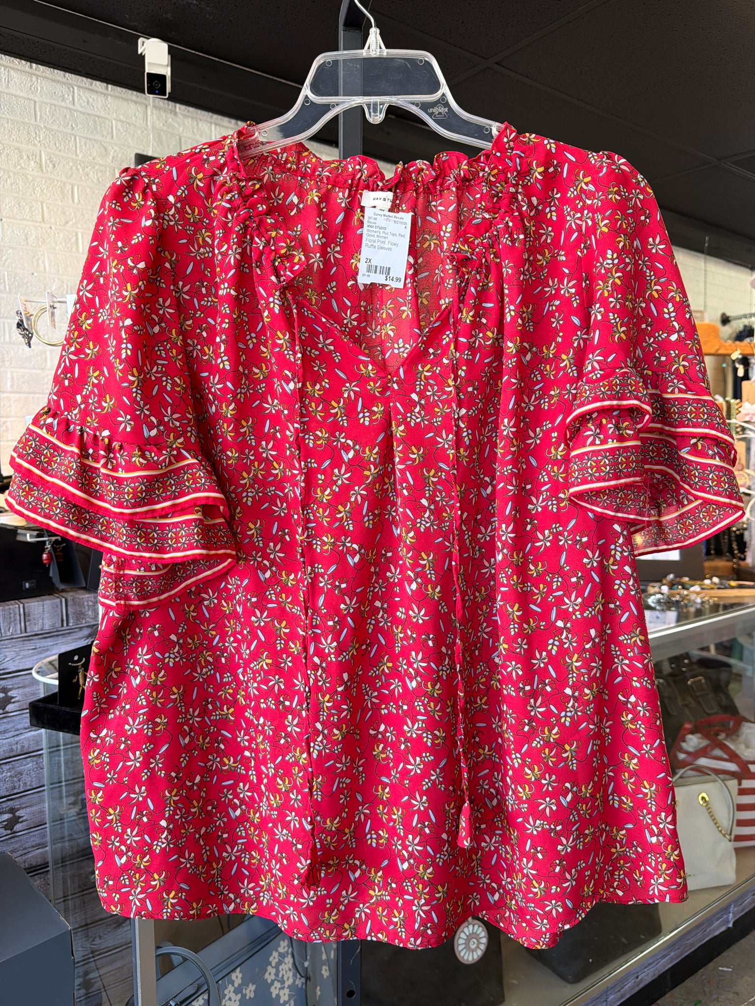 MAX STUDIO Plus Tops Size 2X Blouse