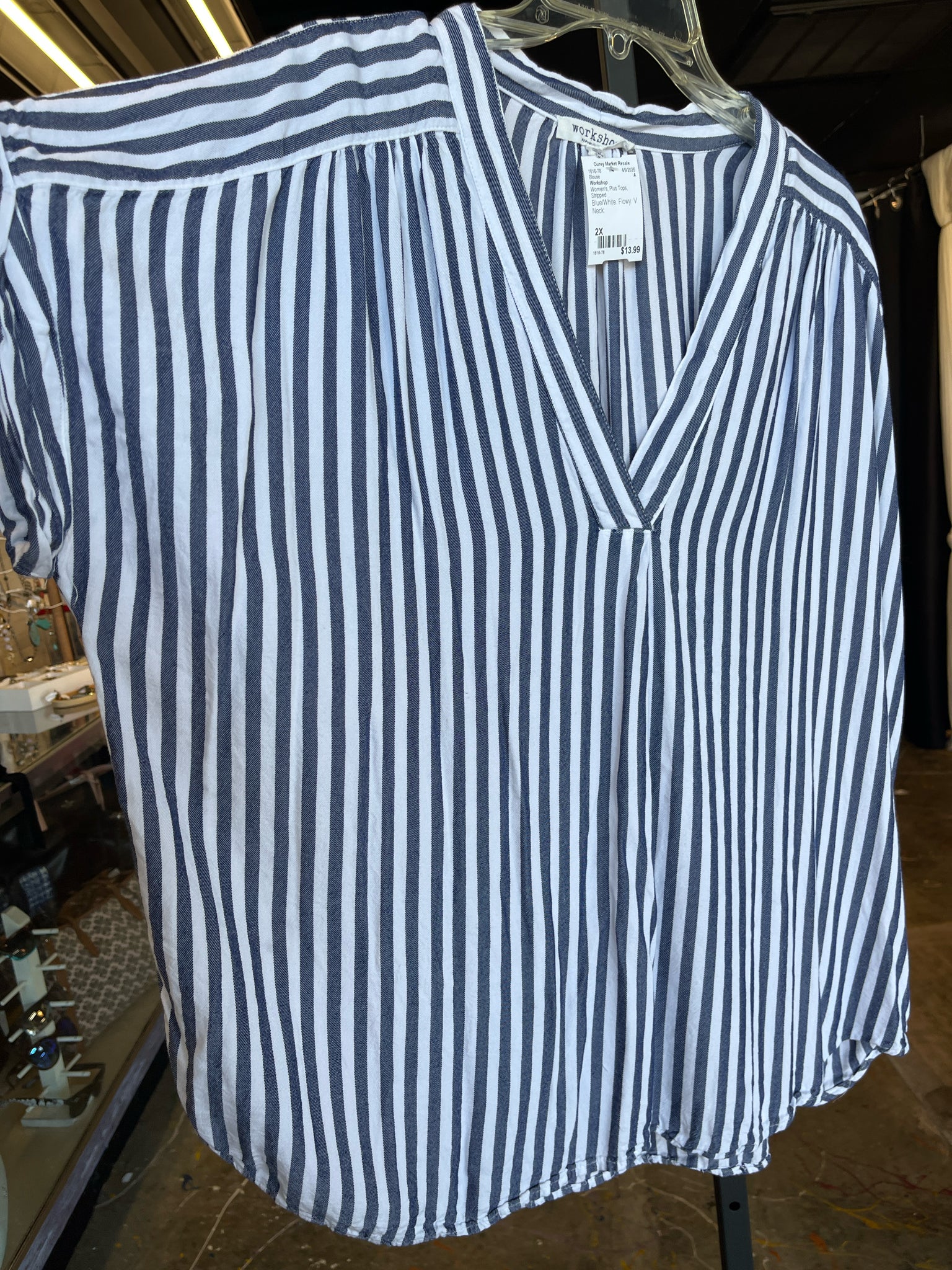 Workshop Plus Tops Size 2X Blouse