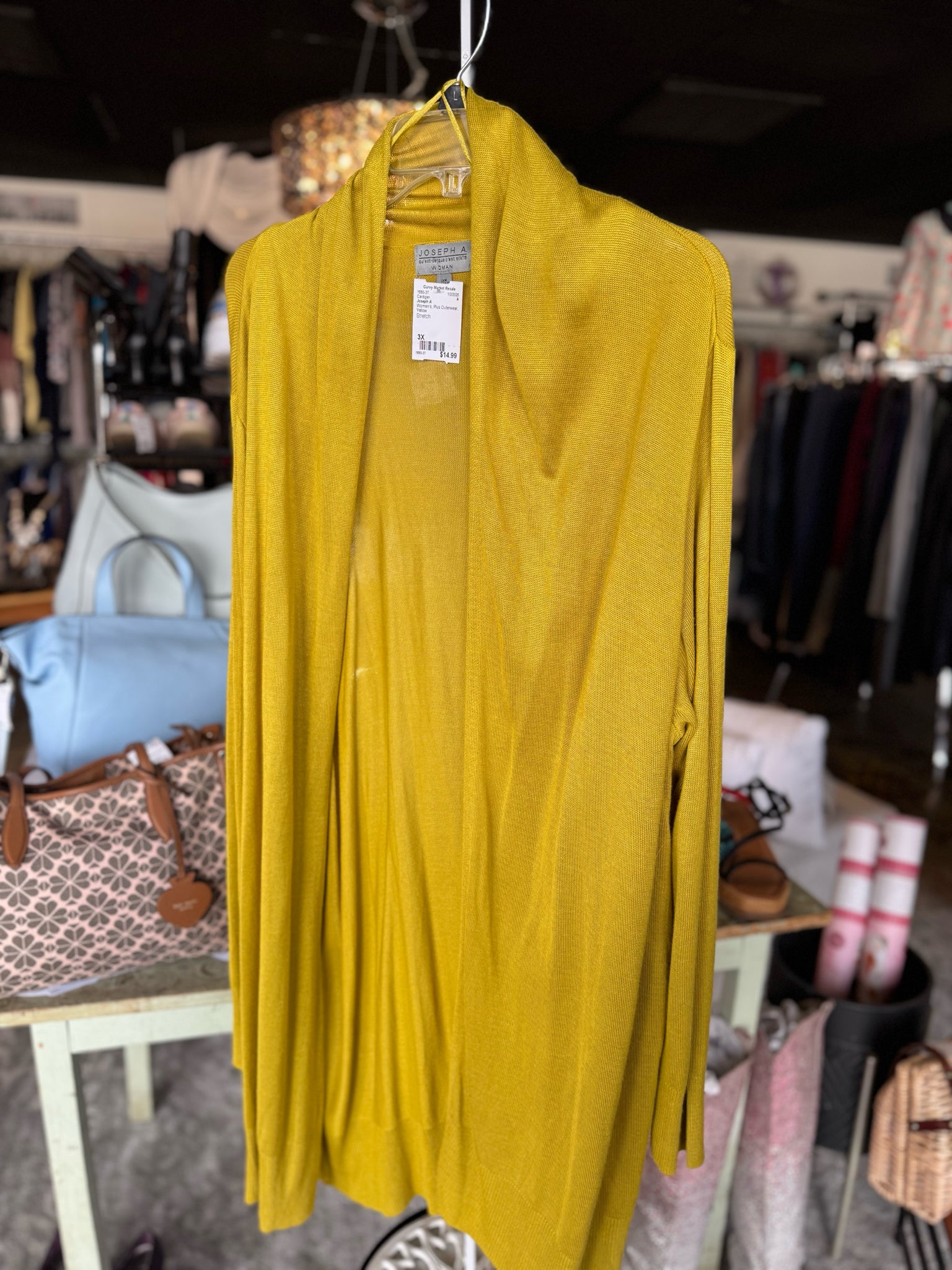 Joseph A Plus Outerwear Size 3X Cardigan