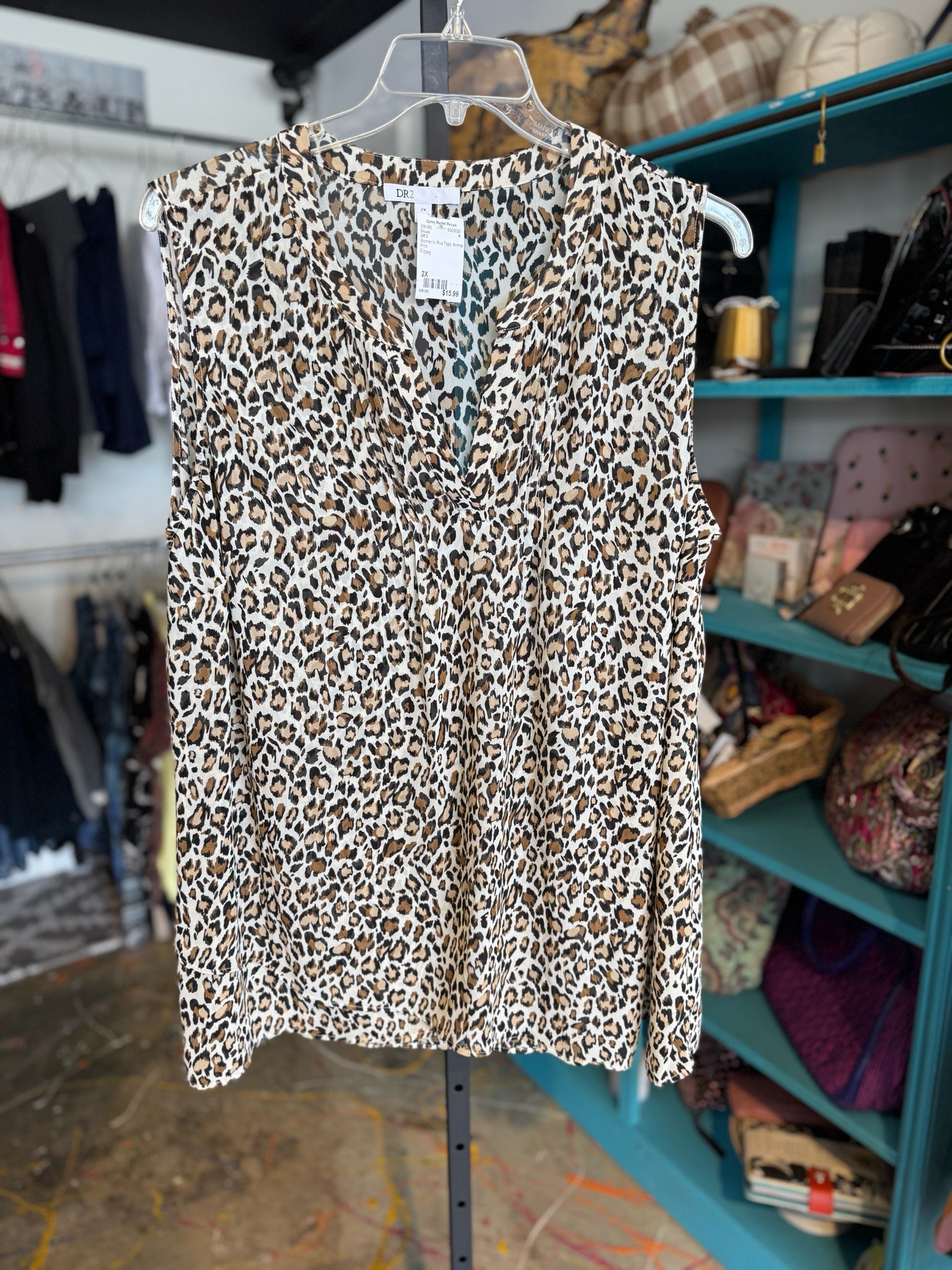 DR 2 Plus Tops Size 2X Blouse