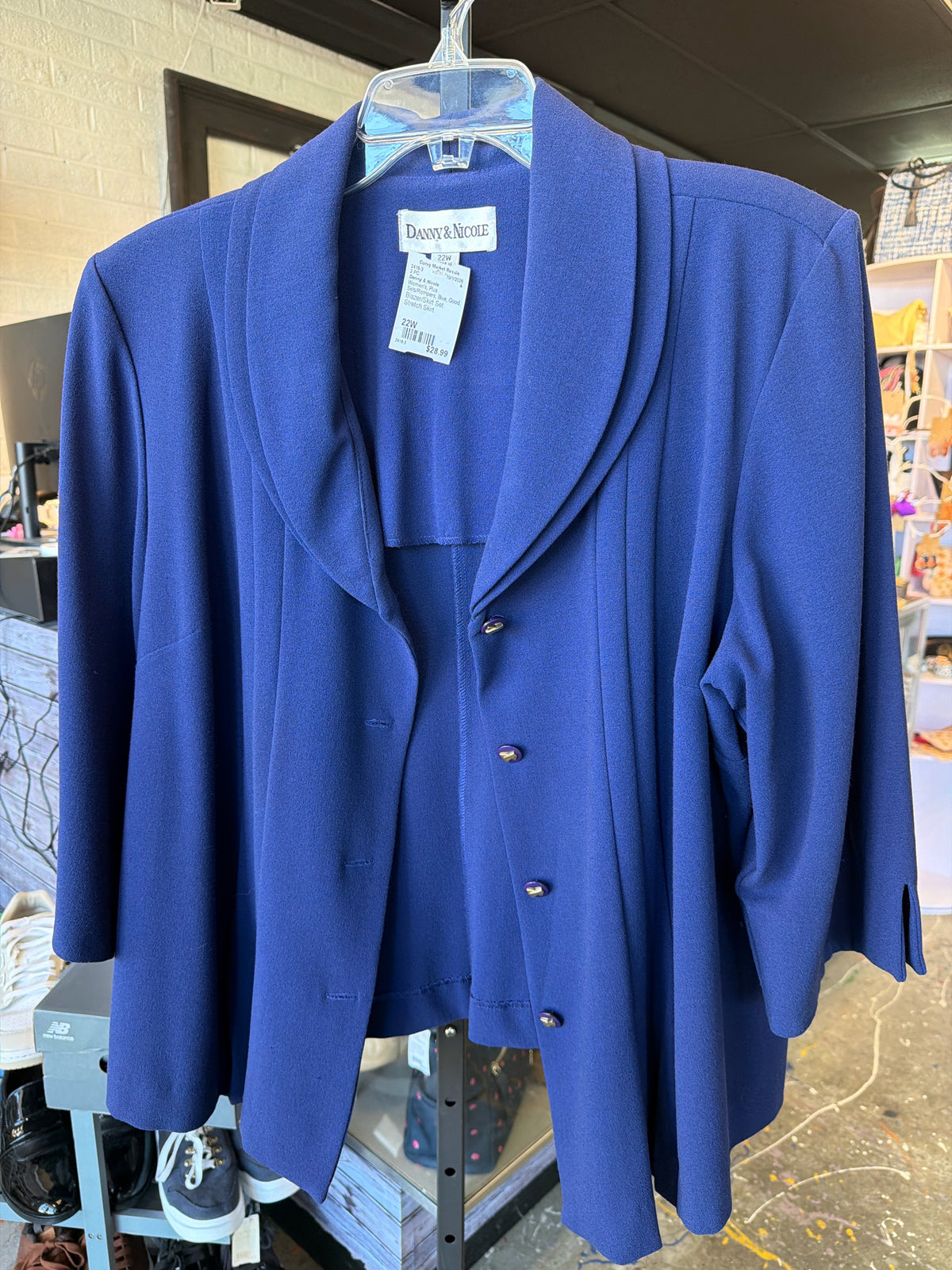 Danny & Nicole Plus Sets/Rompers Size 22W 2 PC
