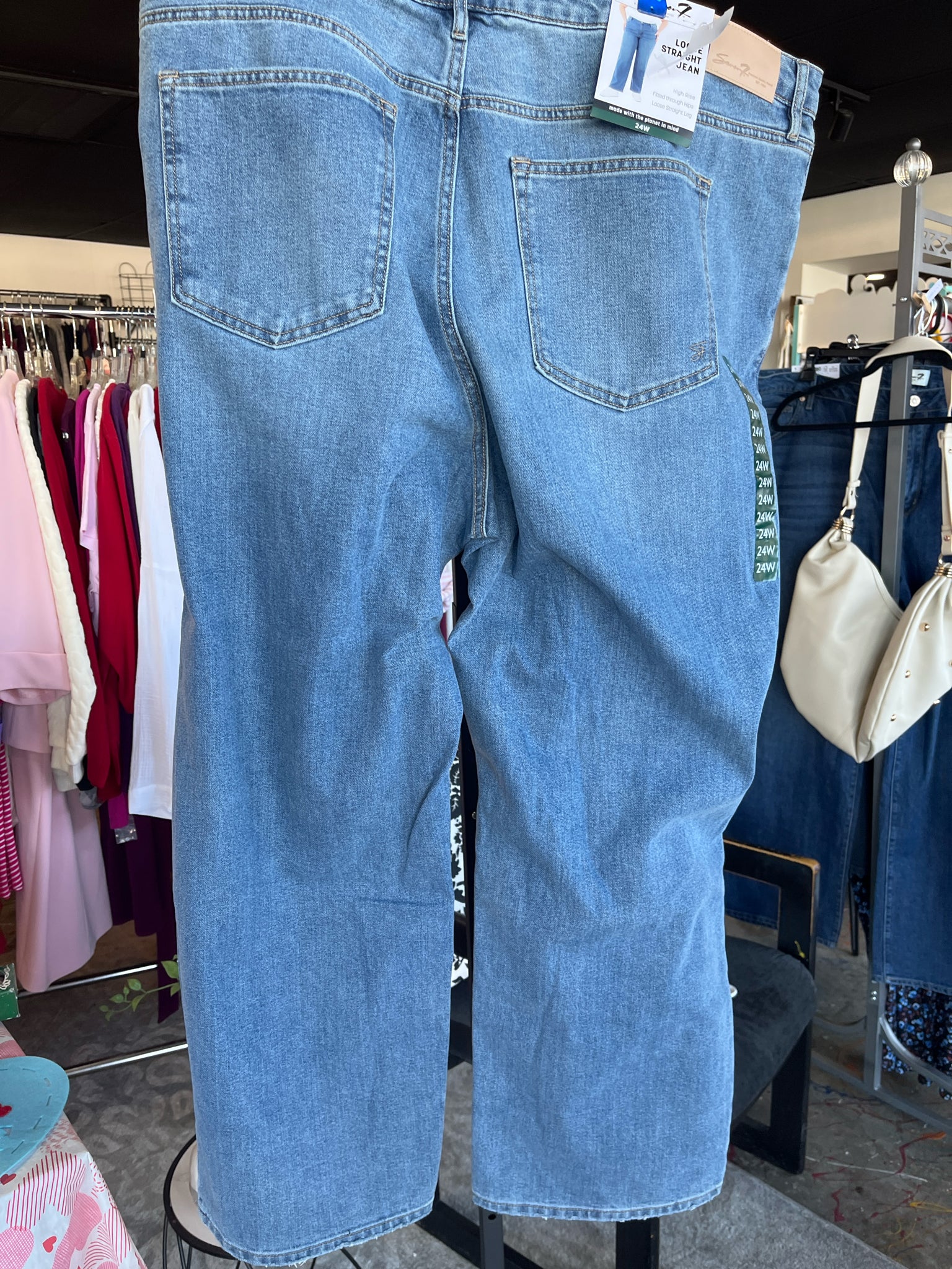 Seven7 Plus Bottoms Size 24W Jeans