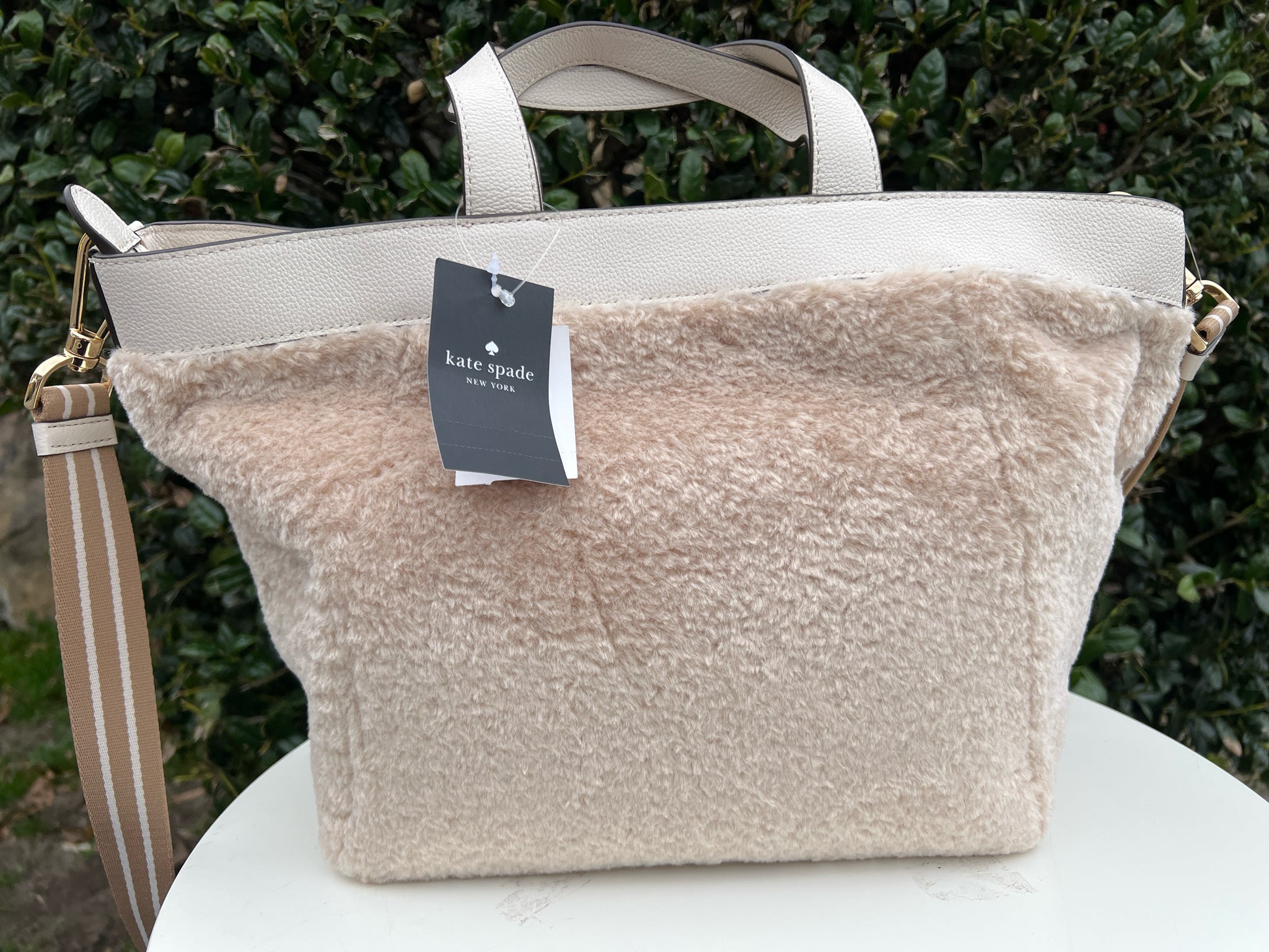 KATE SPADE Cream Purse