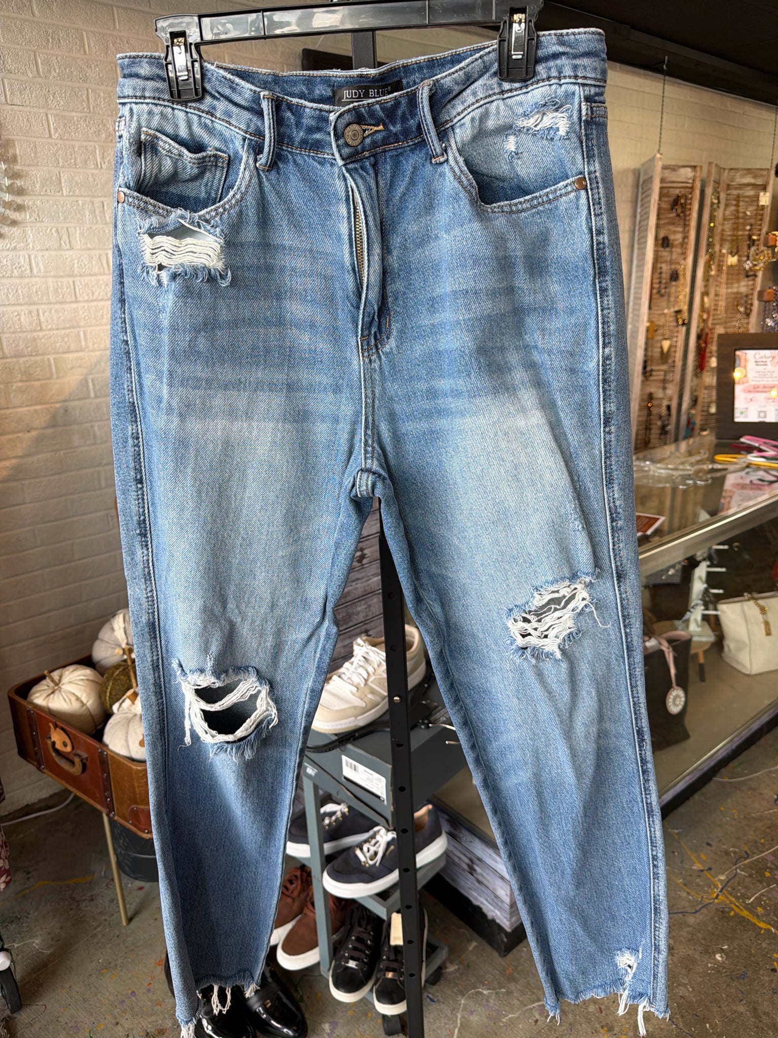 JUDY BLUE Womens Bottoms Size 11/30 Jeans