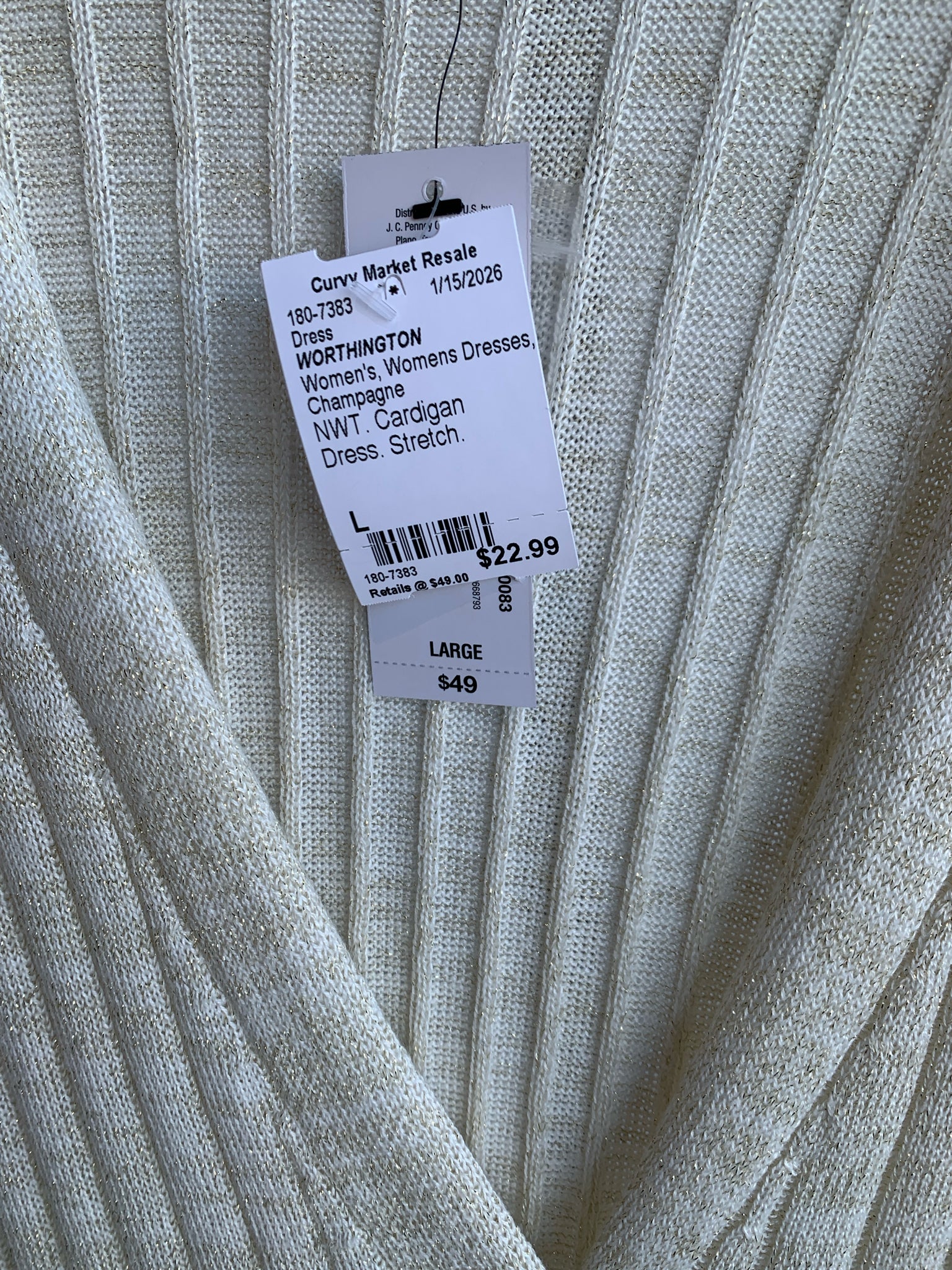 WORTHINGTON Womens Dresses Size L Dress