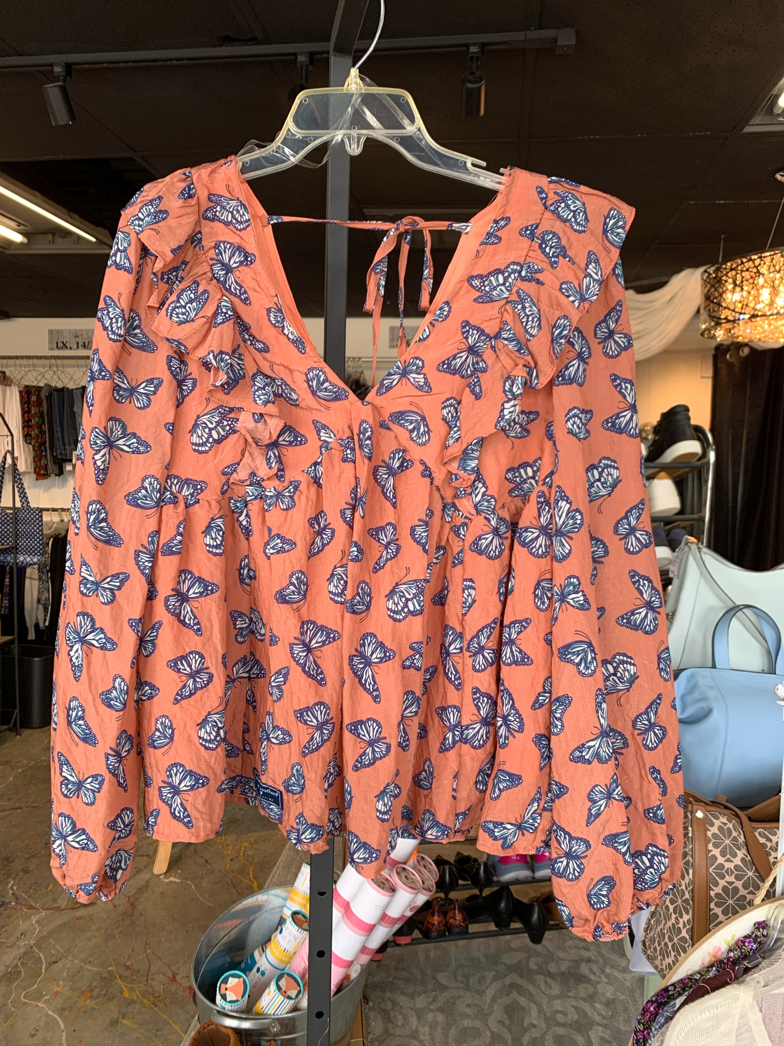 SIMPLY SOUTHERN Womens Tops Size L Blouse