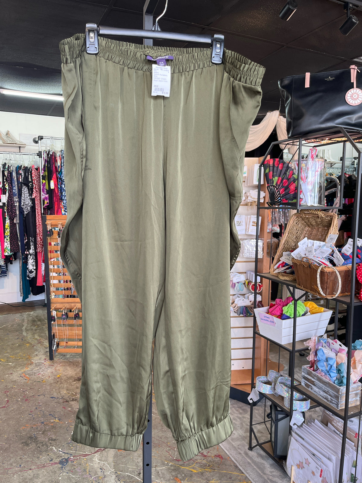Roman's Plus Bottoms Size 28W Pants