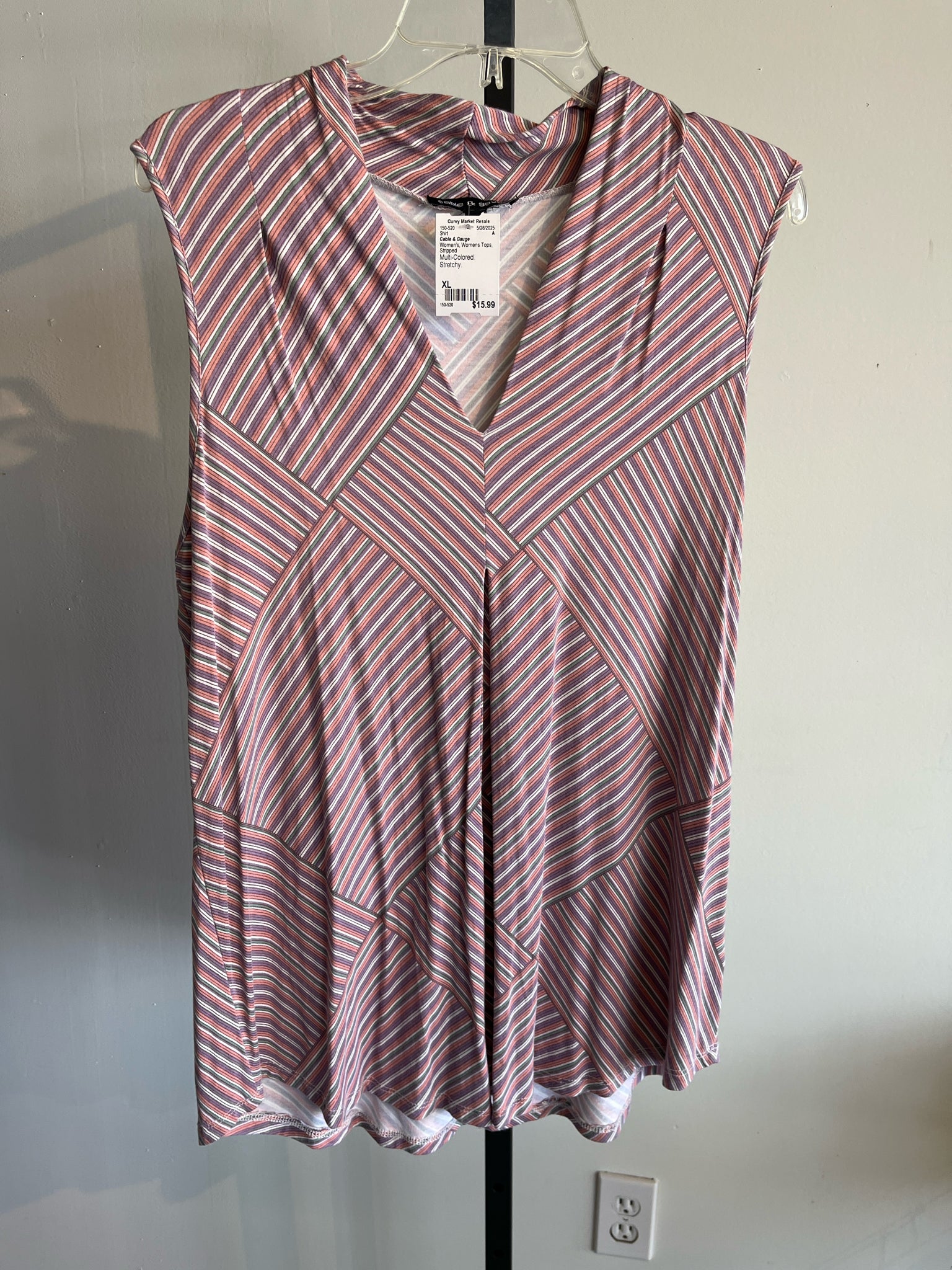Cable & Gauge Womens Tops Size XL Shirt