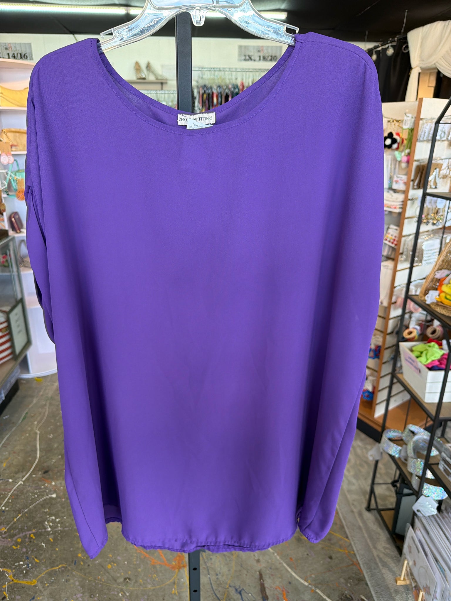 Zenana Outfiters Plus Tops Size 3X Blouse
