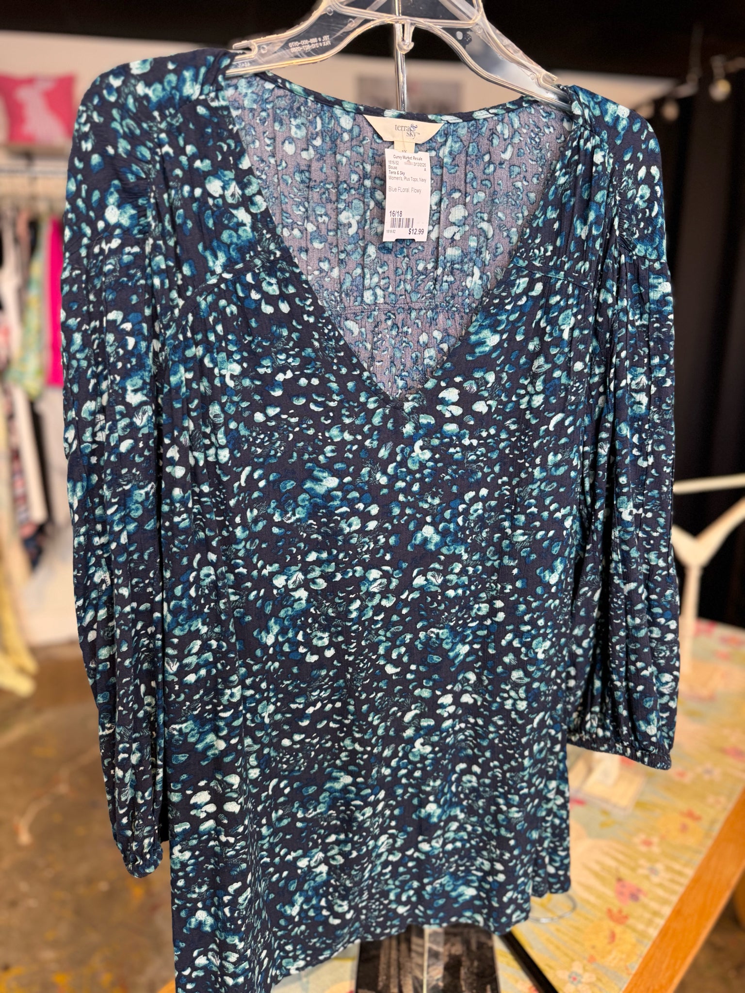 Terra & Sky Plus Tops Size 16/18 Blouse