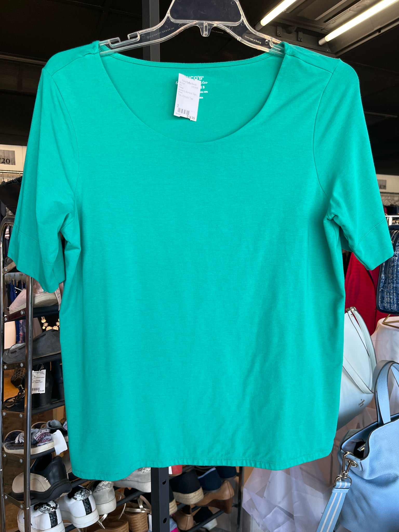 Chicos Womens Tops Size 3 Shirt