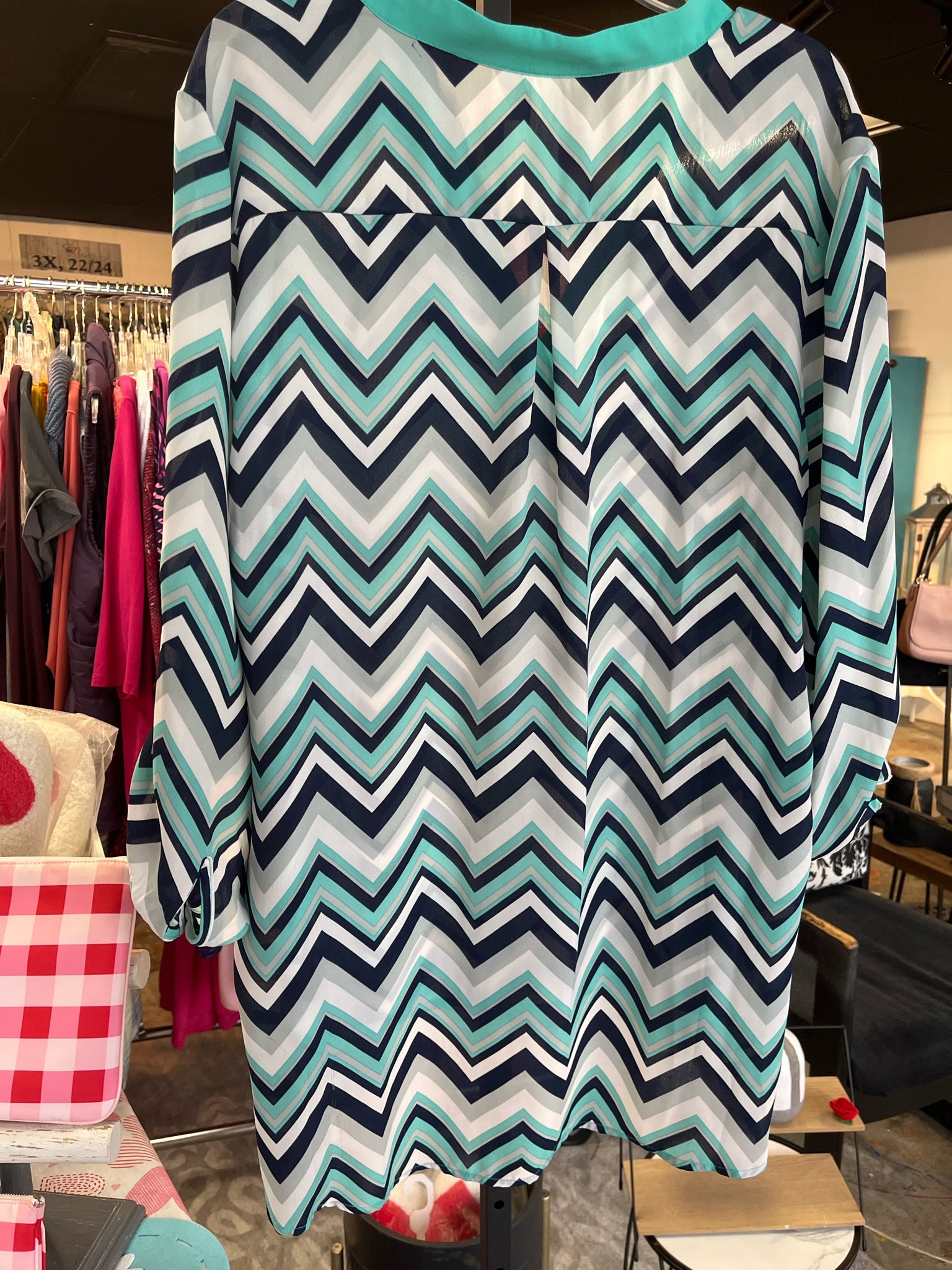 Tacera Plus Tops Size 2X Blouse