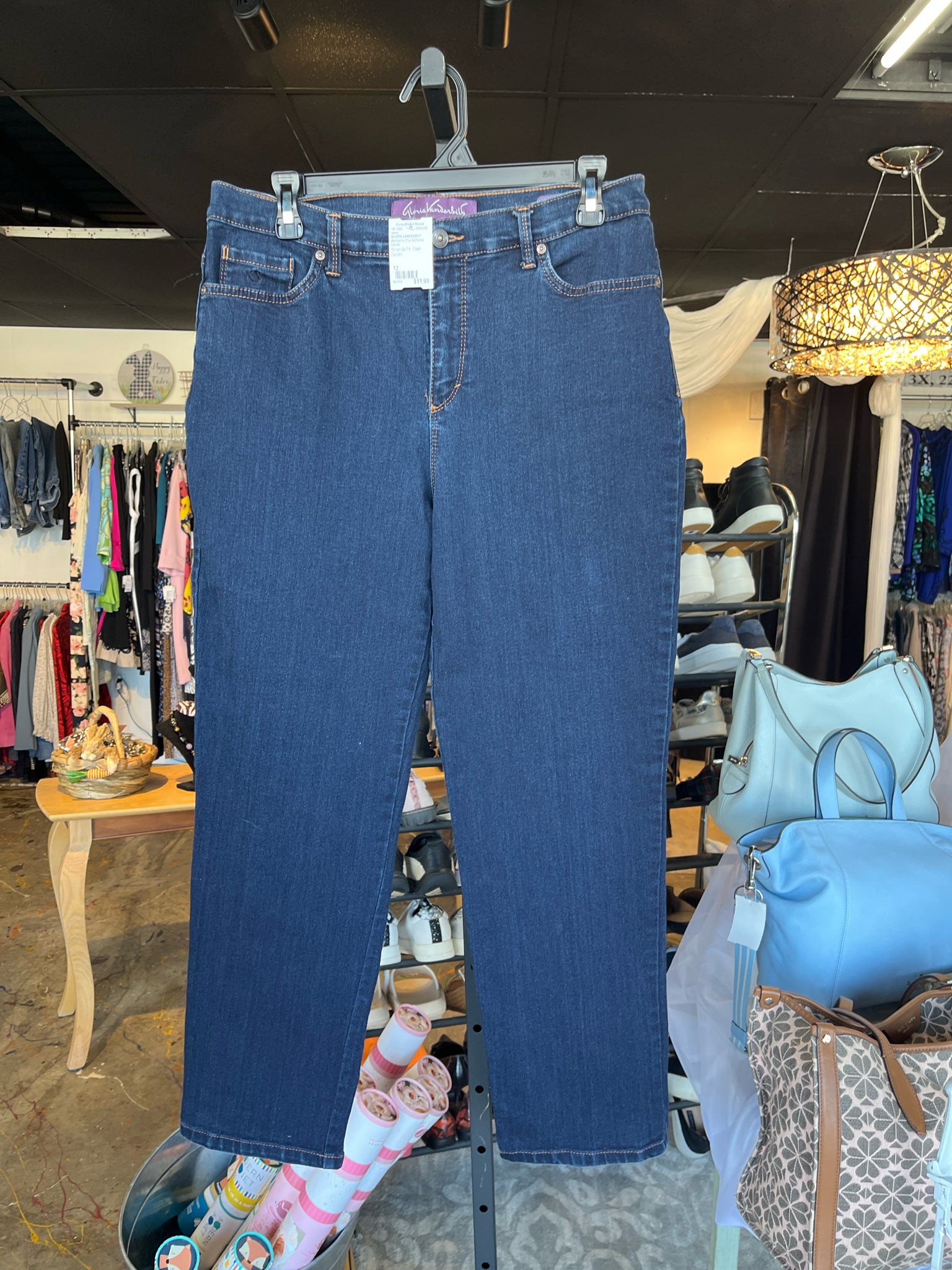 GLORIA VANDERBILT Plus Bottoms Size 12 Jeans