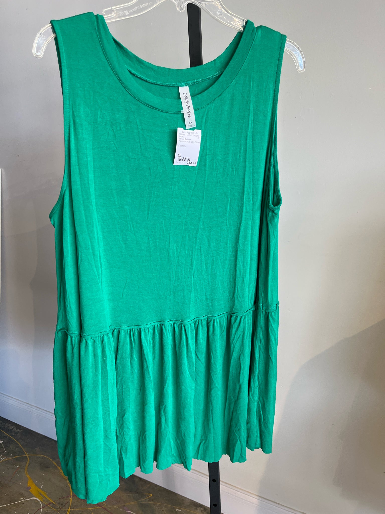 Zenana Outfiters Plus Tops Size 3X Blouse