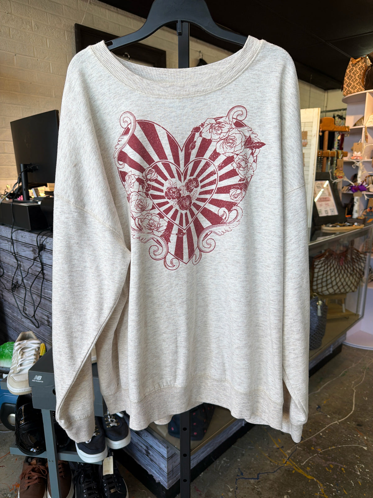 TRUSELF Plus Outerwear Size 2X Sweatshirt