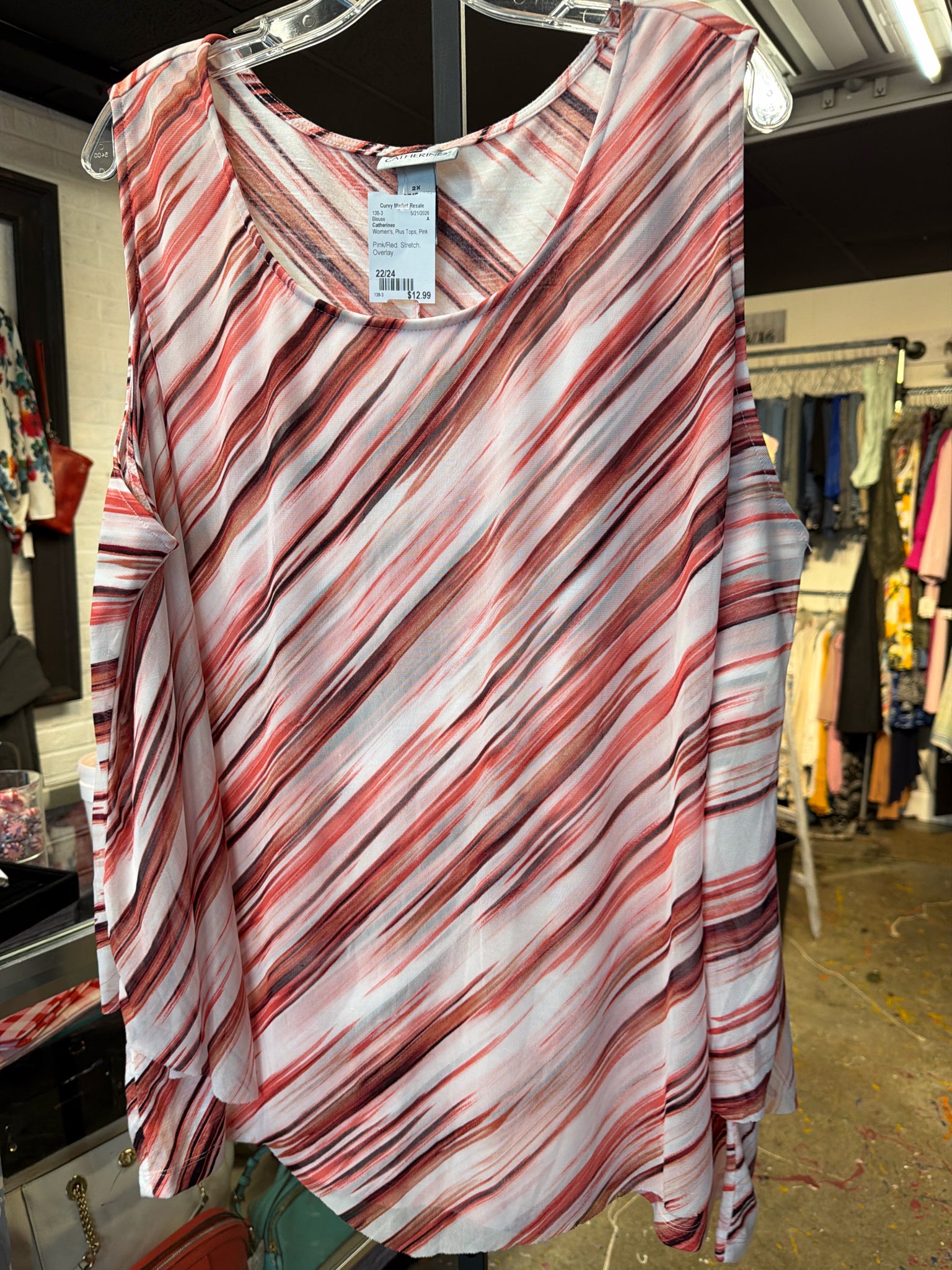 Catherines Plus Tops Size 22/24 Blouse