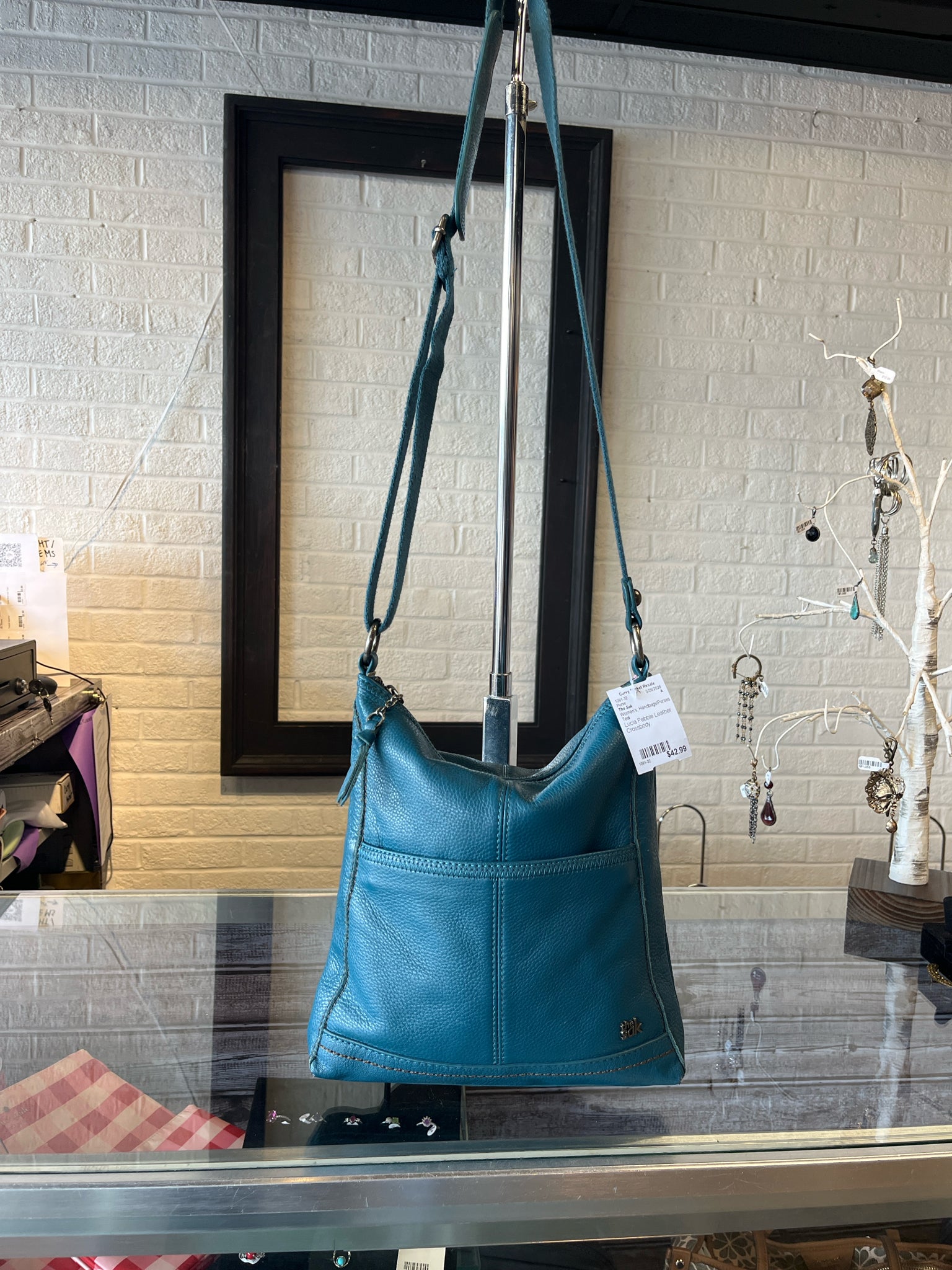 The Sak Teal Purse
