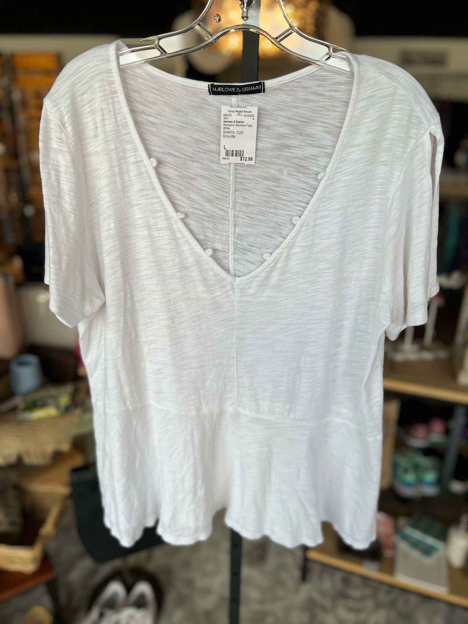 Harlowe & Graham Womens Tops Size L Shirt