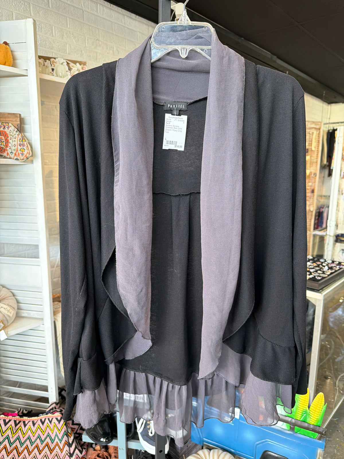 Panilli Womens Outerwear Size L Cardigan