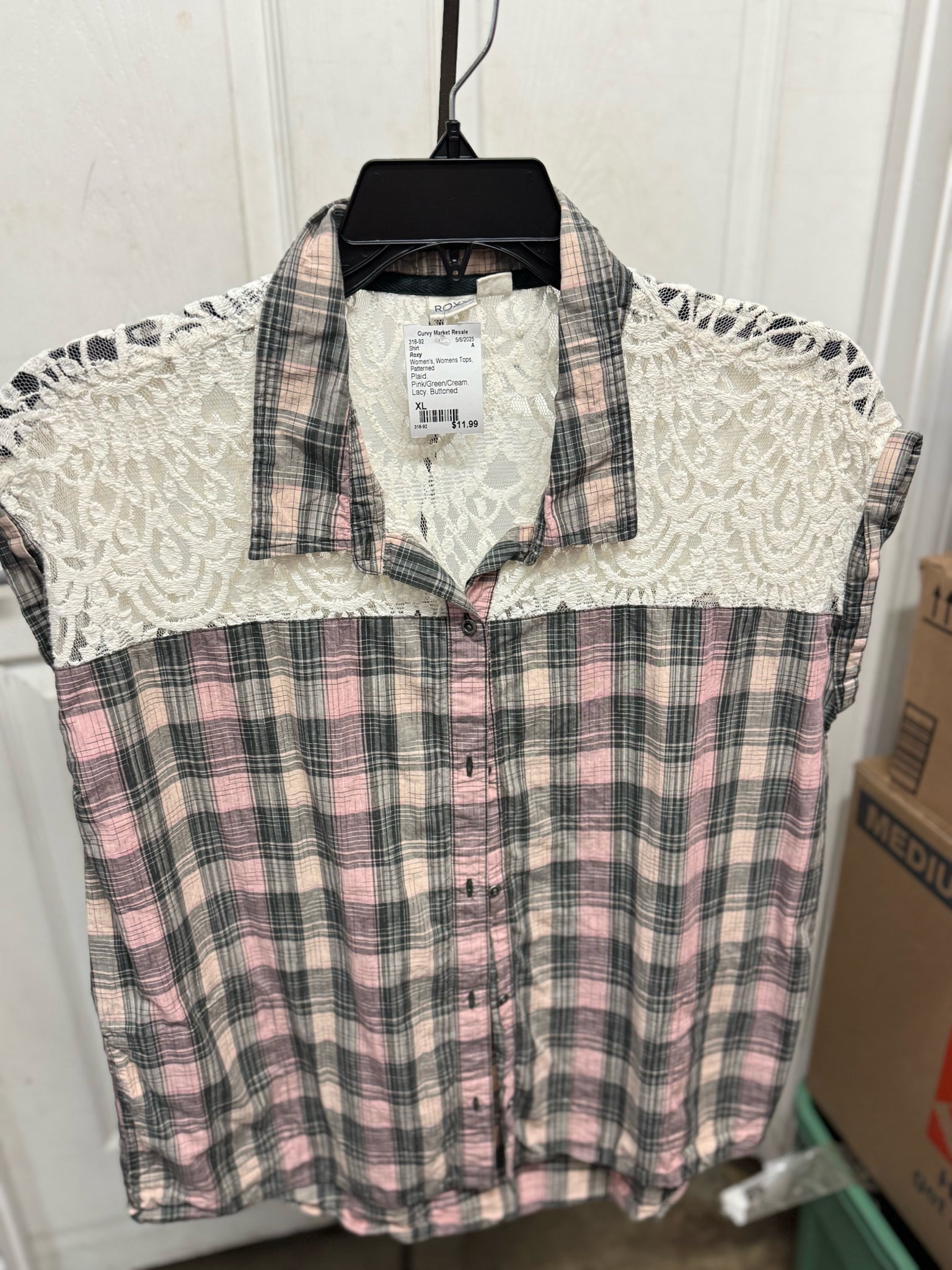 Roxy Womens Tops Size XL Shirt