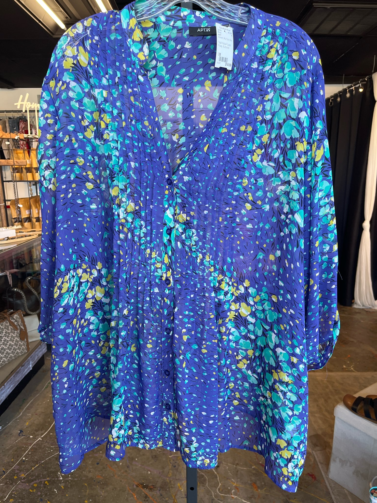 Apt 9 Plus Tops Size 3X Blouse