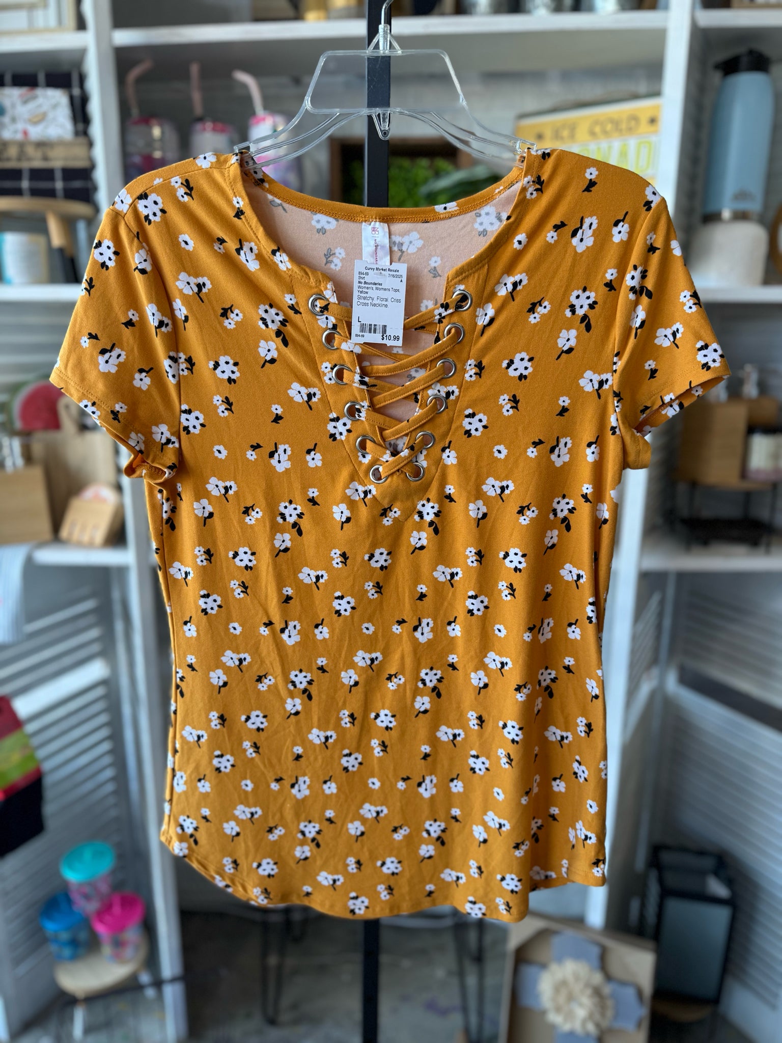 No Boundaries Womens Tops Size L Shirt