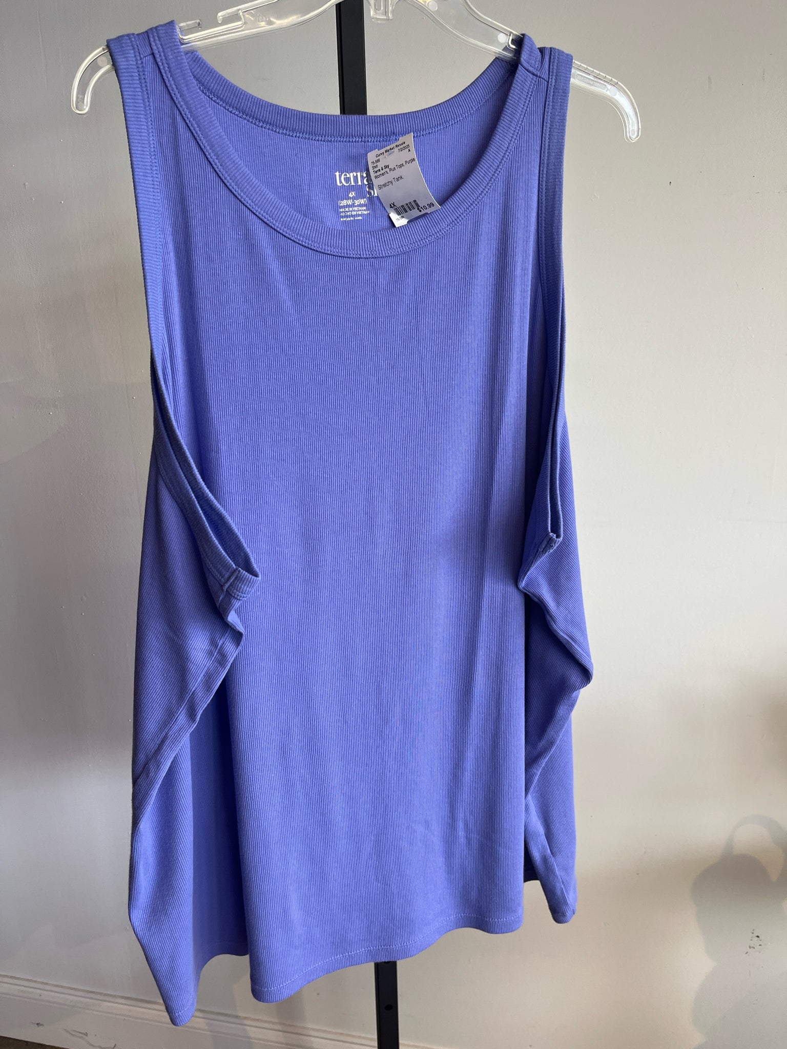 Terra & Sky Plus Tops Size 4X Shirt