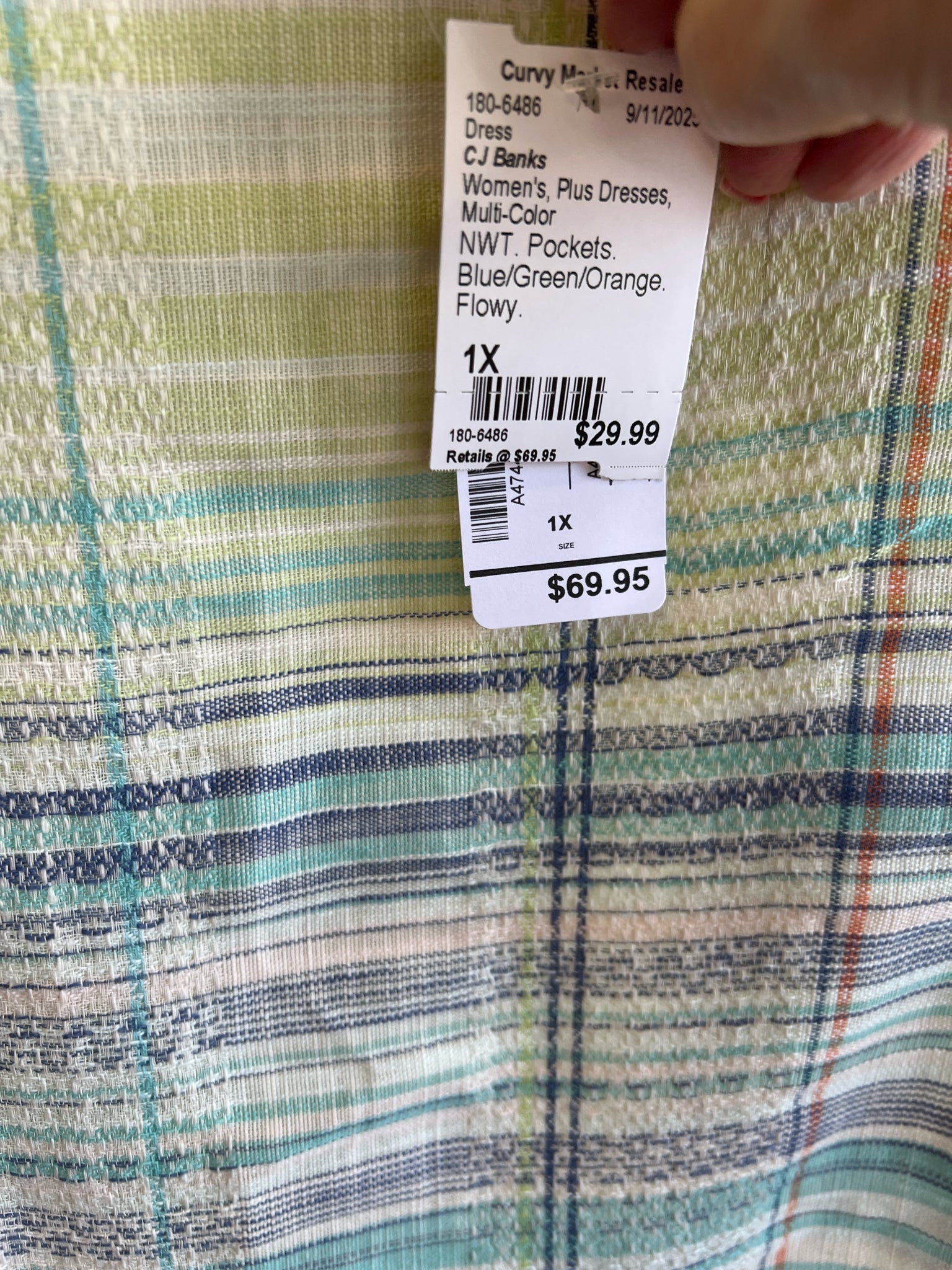 CJ Banks Plus Dresses Size 1X Dress