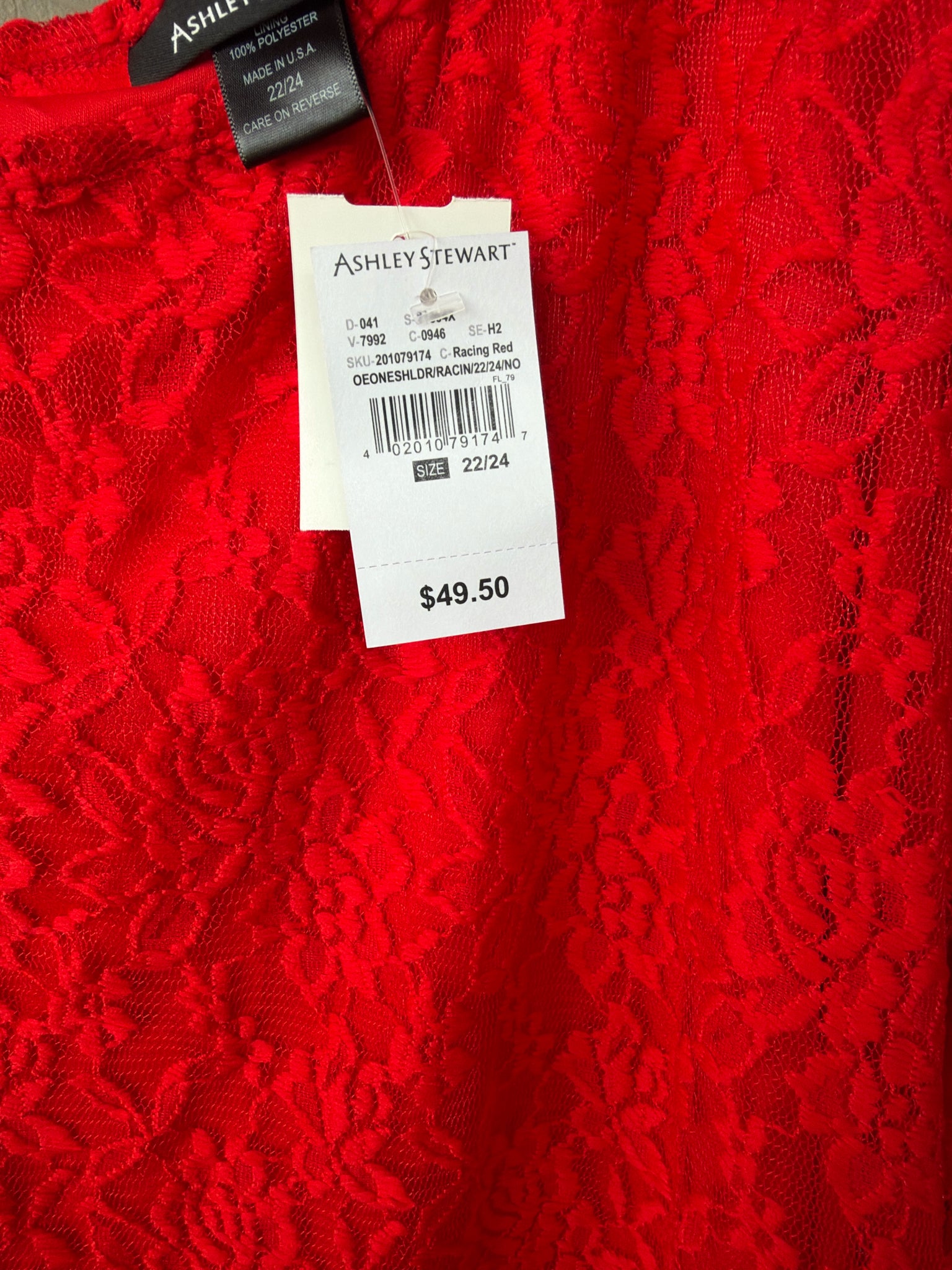 Ashley Stewart Plus Tops Size 22/24 Blouse