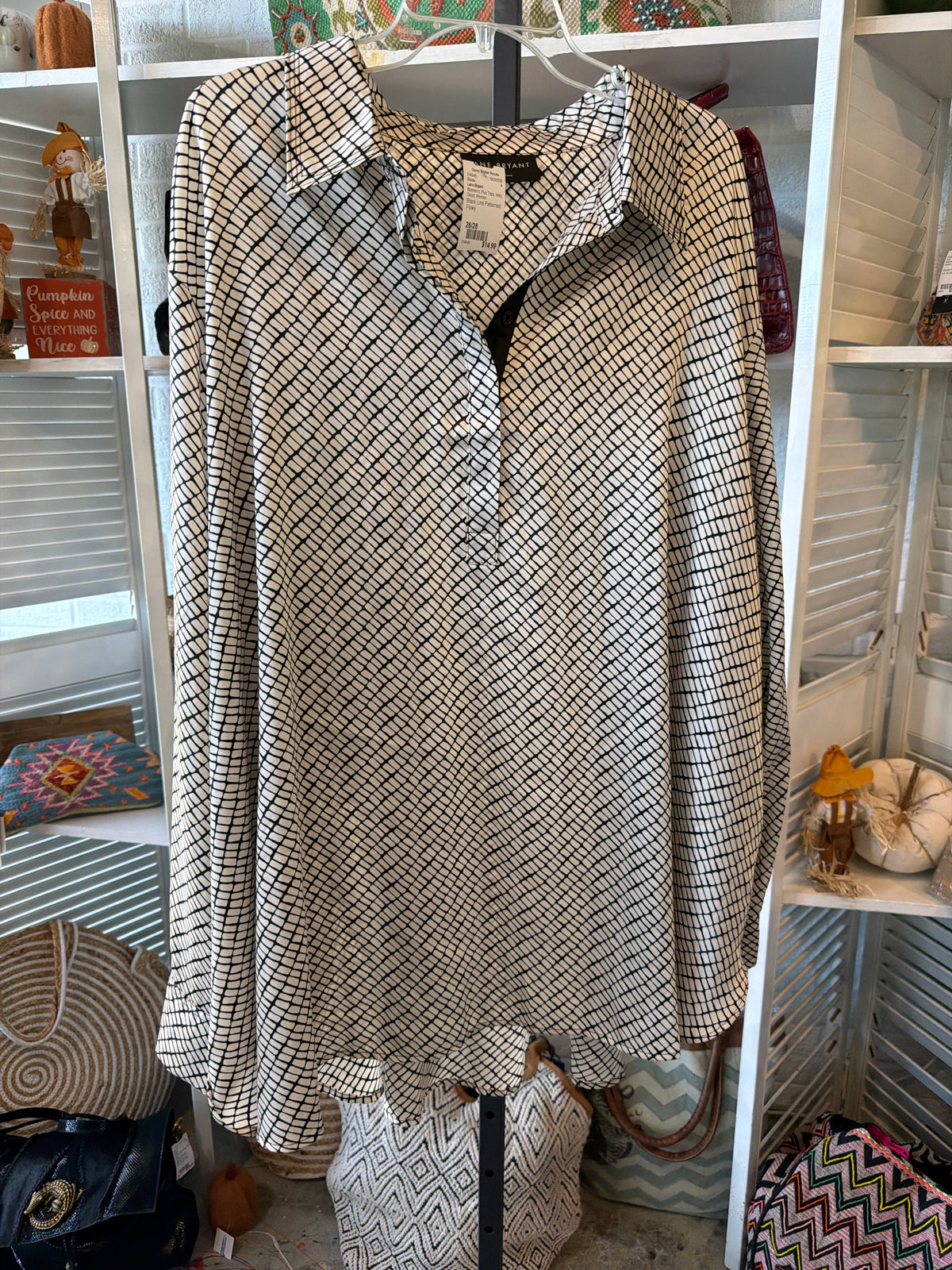 Lane Bryant Plus Tops Size 26/28 Blouse
