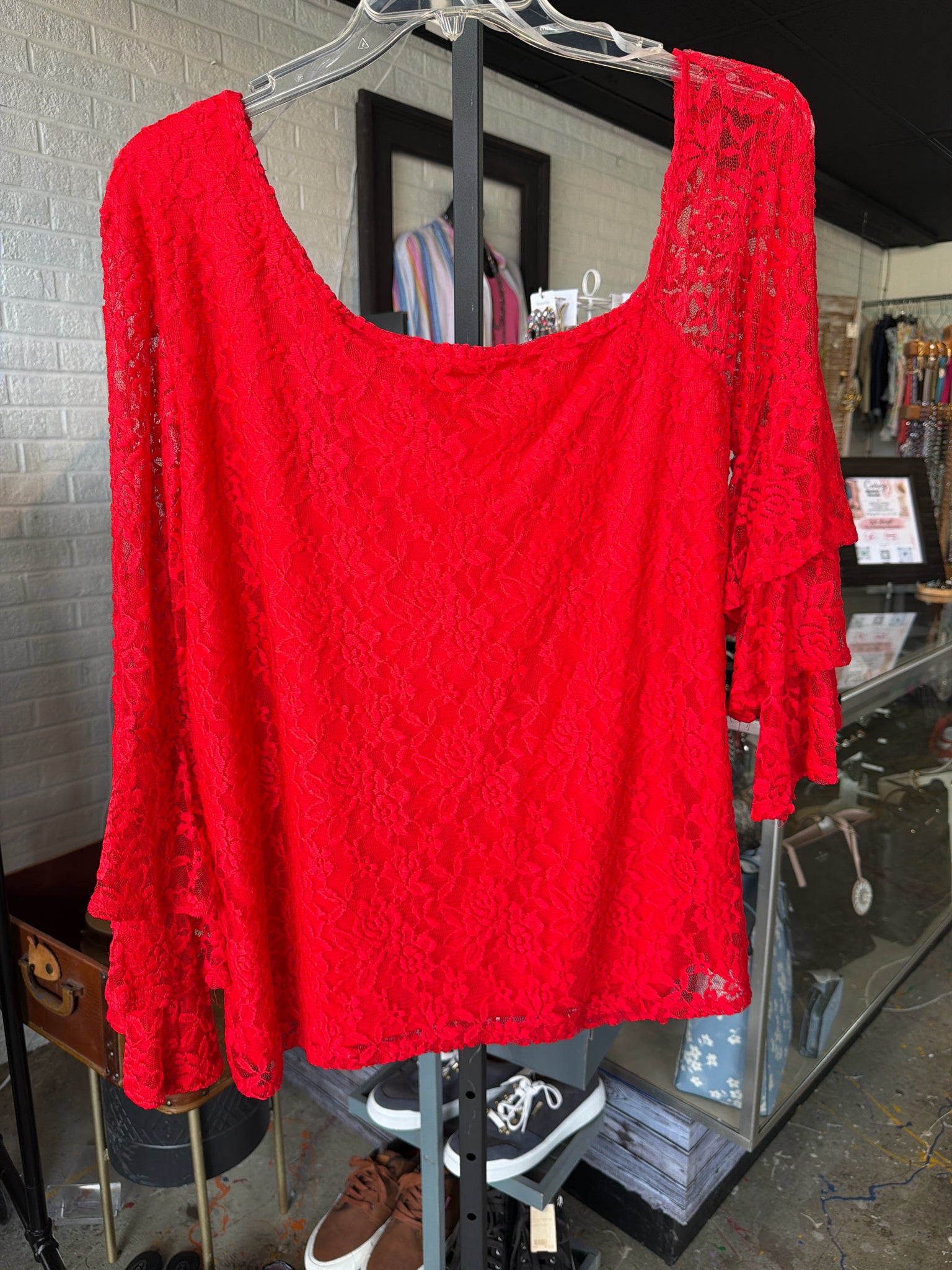 Ashley Stewart Plus Tops Size 22/24 Blouse