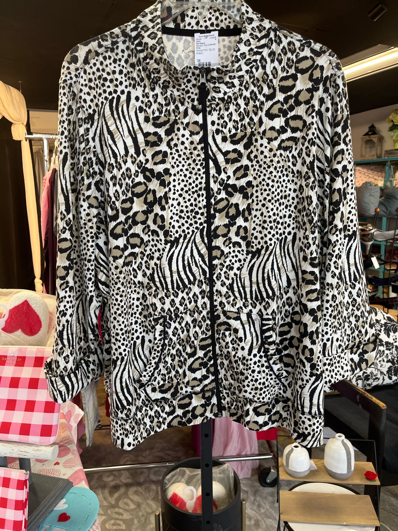 Kim Rogers Plus Outerwear Size 3X Jacket