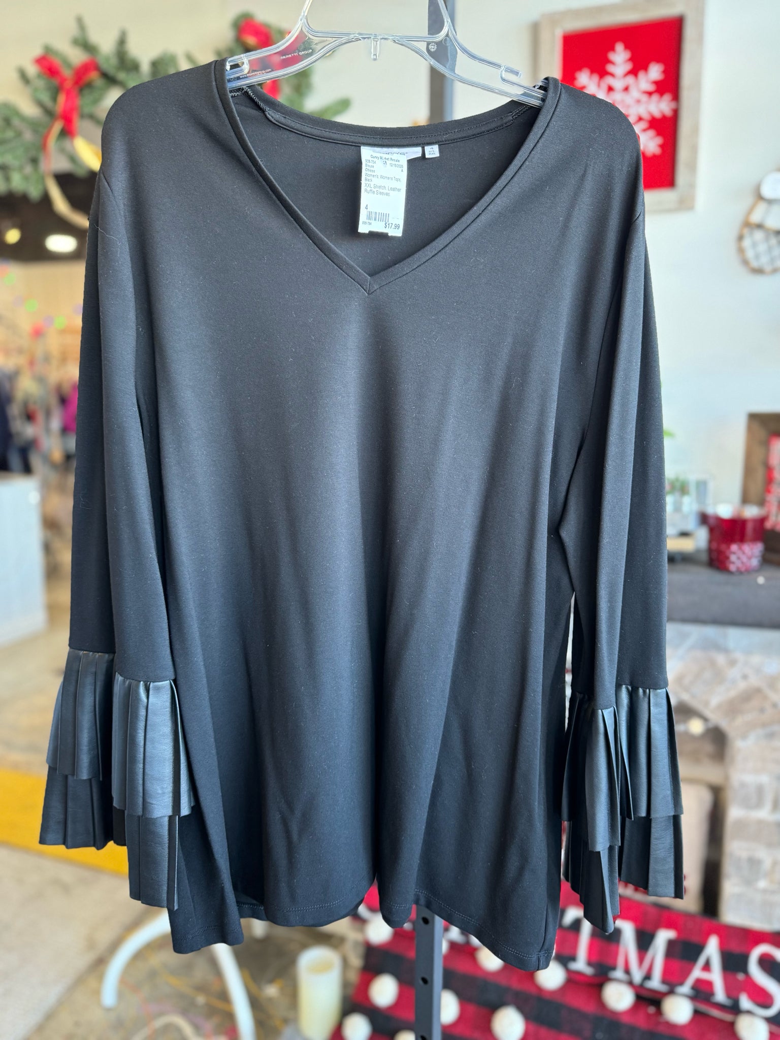 Chicos Womens Tops Size 4 Blouse