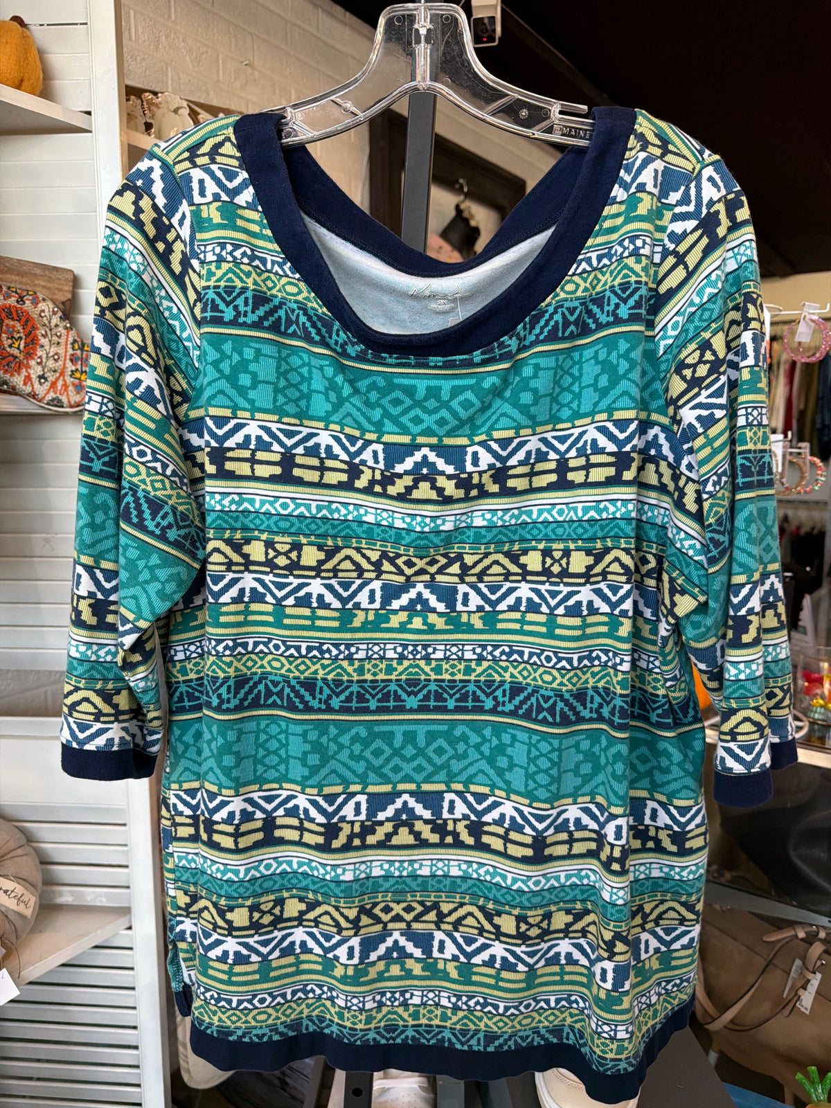 Kim Rogers Plus Tops Size 2X Blouse