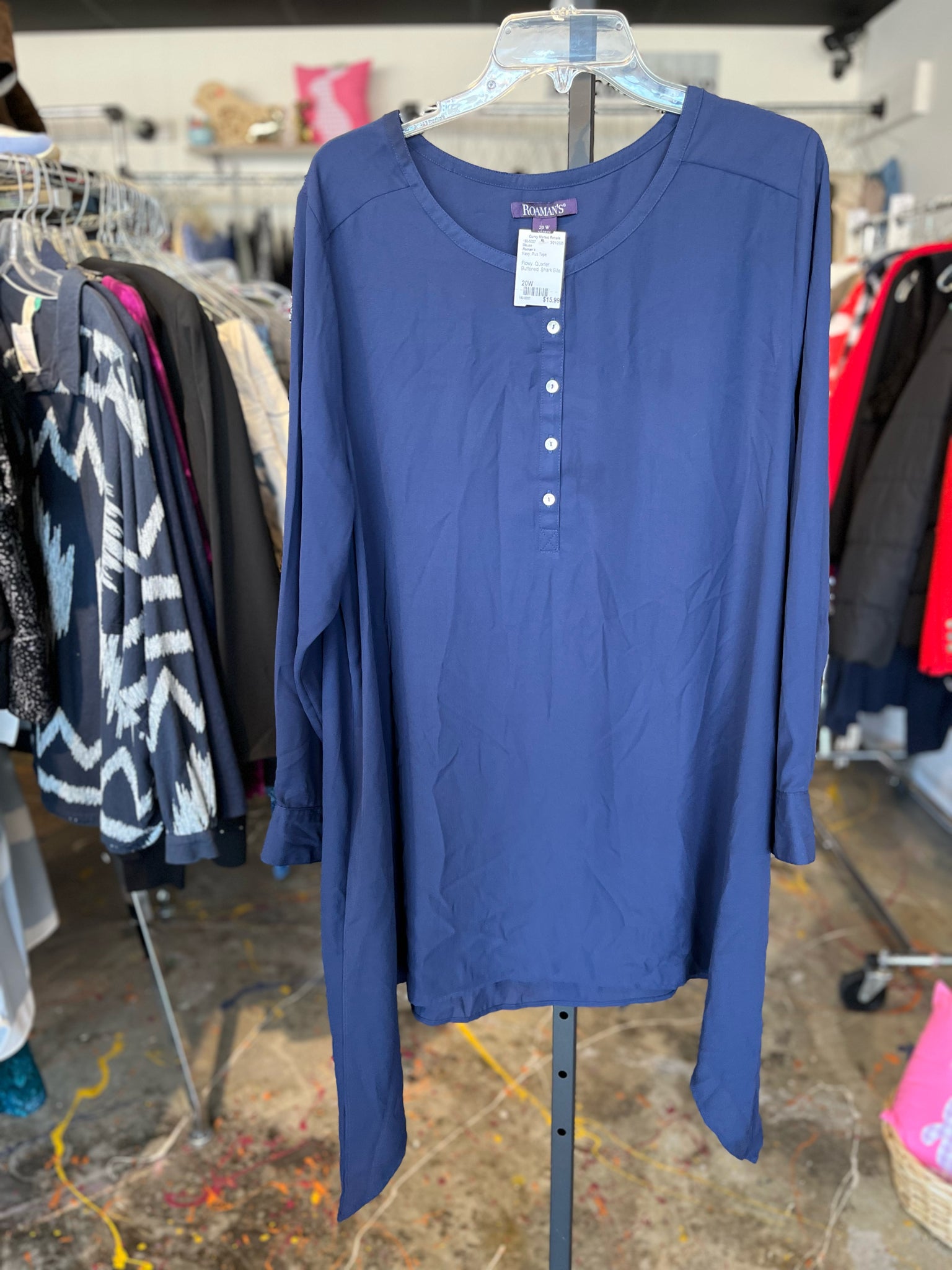 Size 20W Roman's Blouse