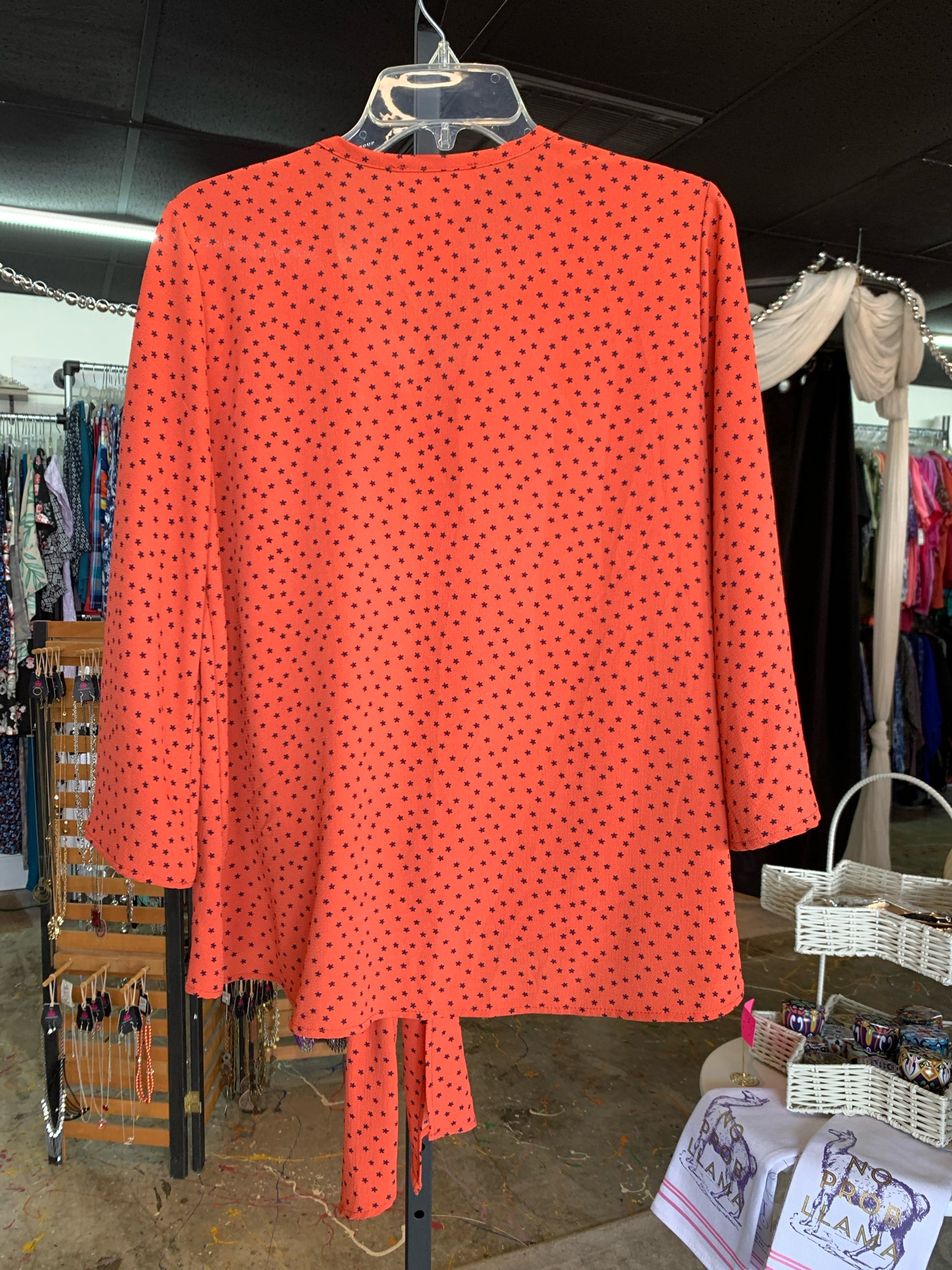 Ces Femme Womens Tops Size XL Blouse