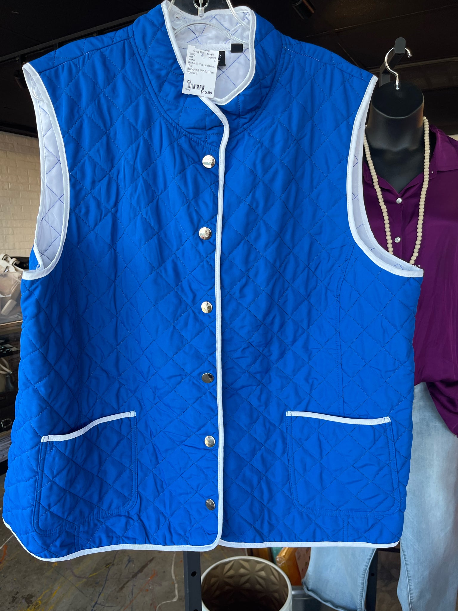 Onque Plus Outerwear Size 2X Vest